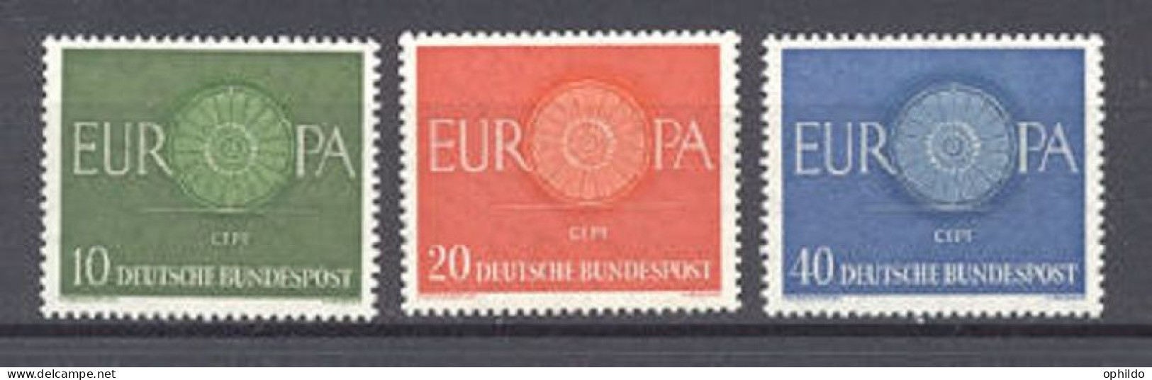 RFA    210/212   * *  TB     Europa  1960   - Nuevos