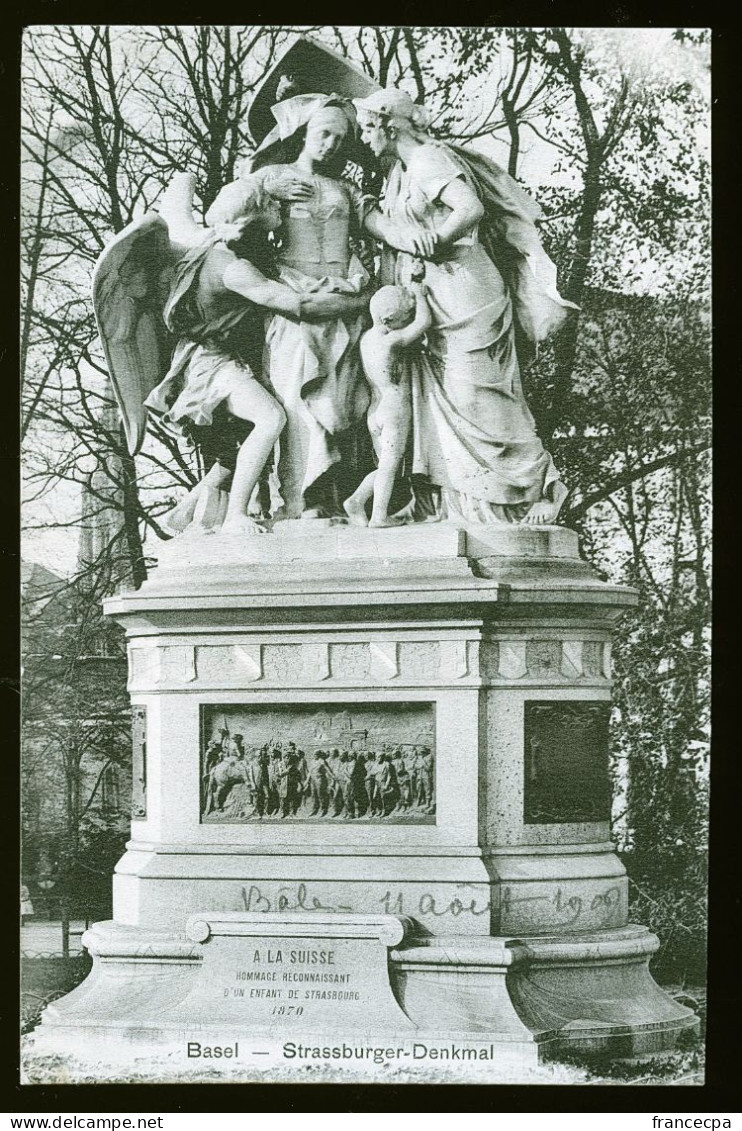 14465- SUISSE - BASEL - Strassburger-Denkmal - Basel