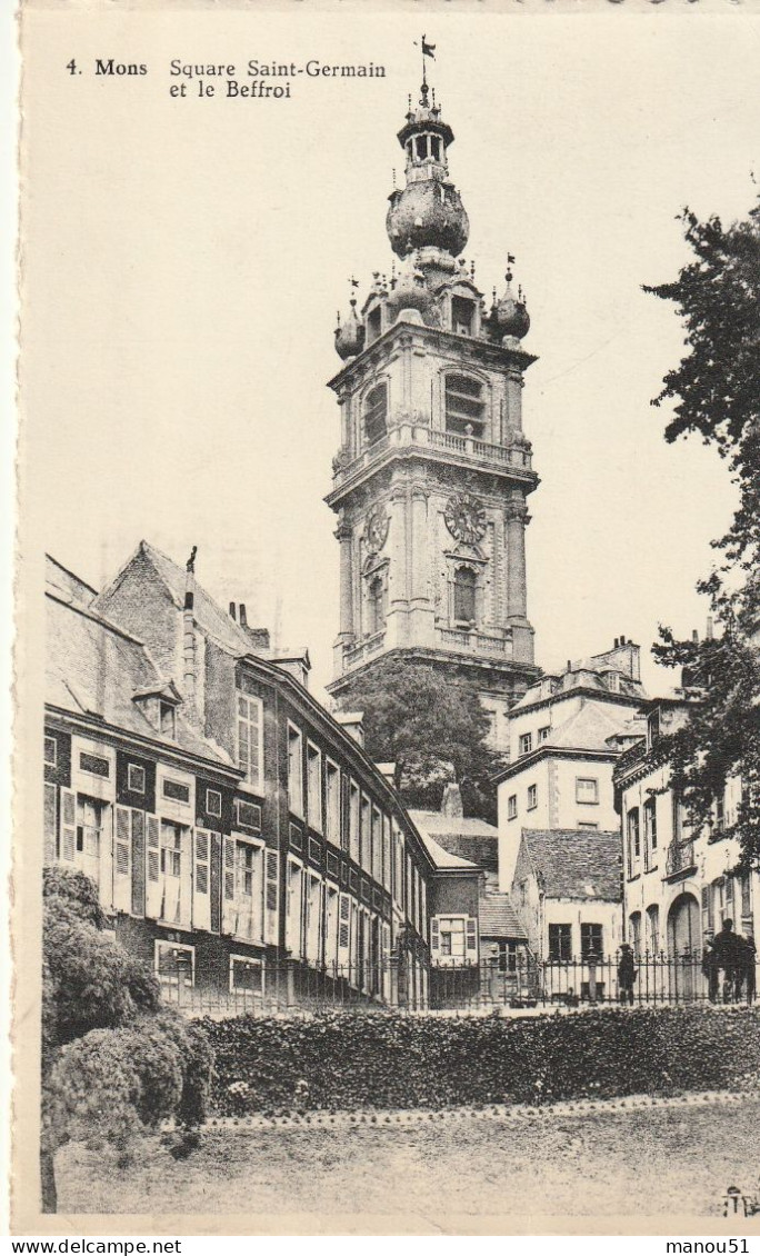 Belgique - MONS  Square Saint Germain - Mons