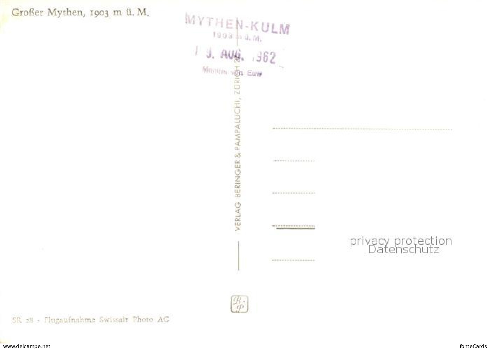 13843102 Mythen-Kulm SZ Grosser Mythen   - Other & Unclassified