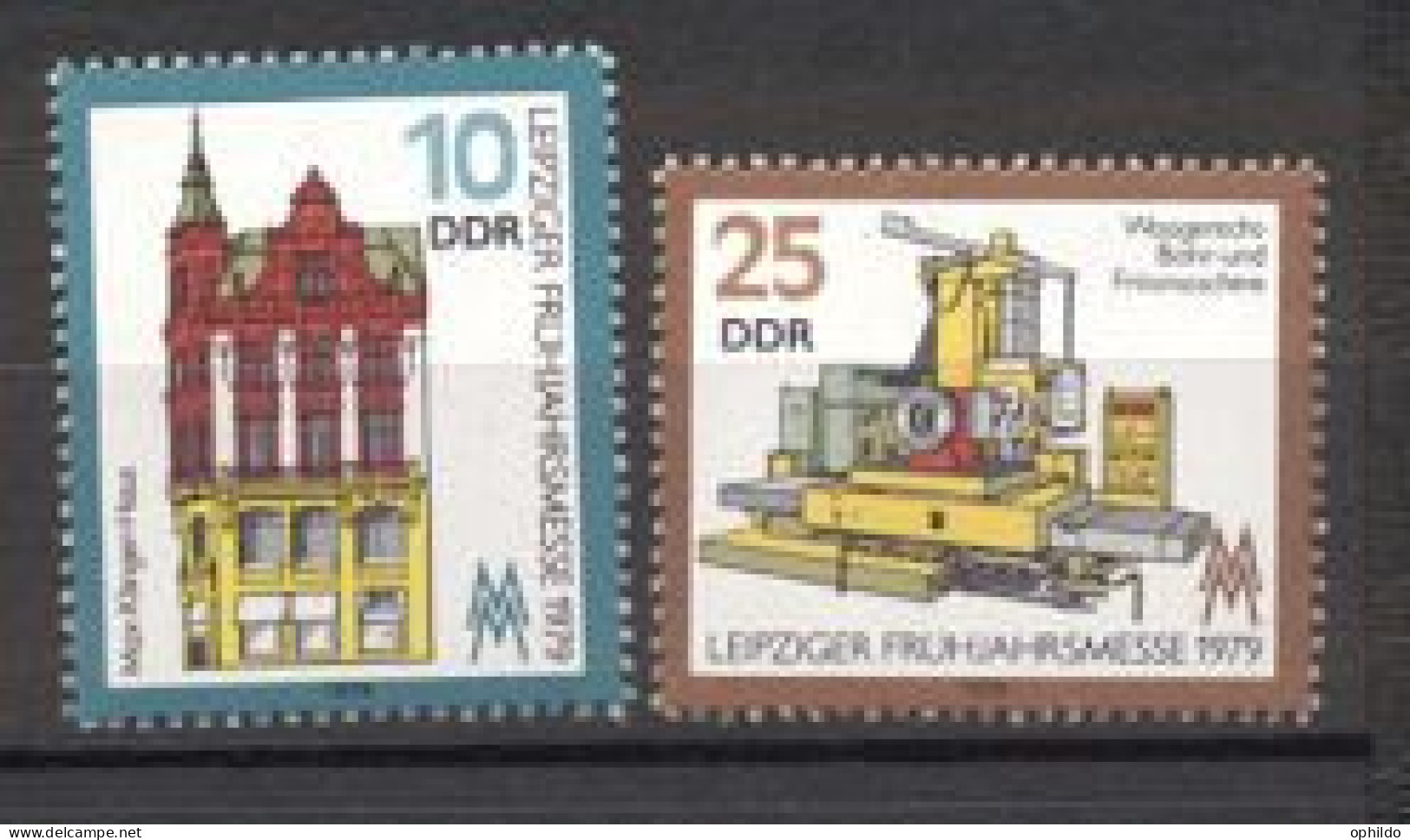 DDR  2070/2071  * *  TB   - Unused Stamps