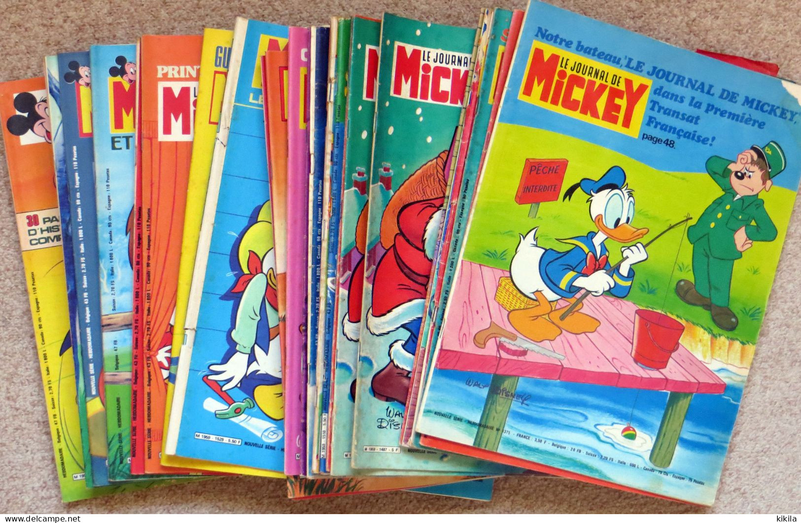 Le Journal De MICKEY  41 Numéros N° 1375 (1978), 1423, 1465, 1483 à 1487, 1516 à 1548 (1982) - Journal De Mickey