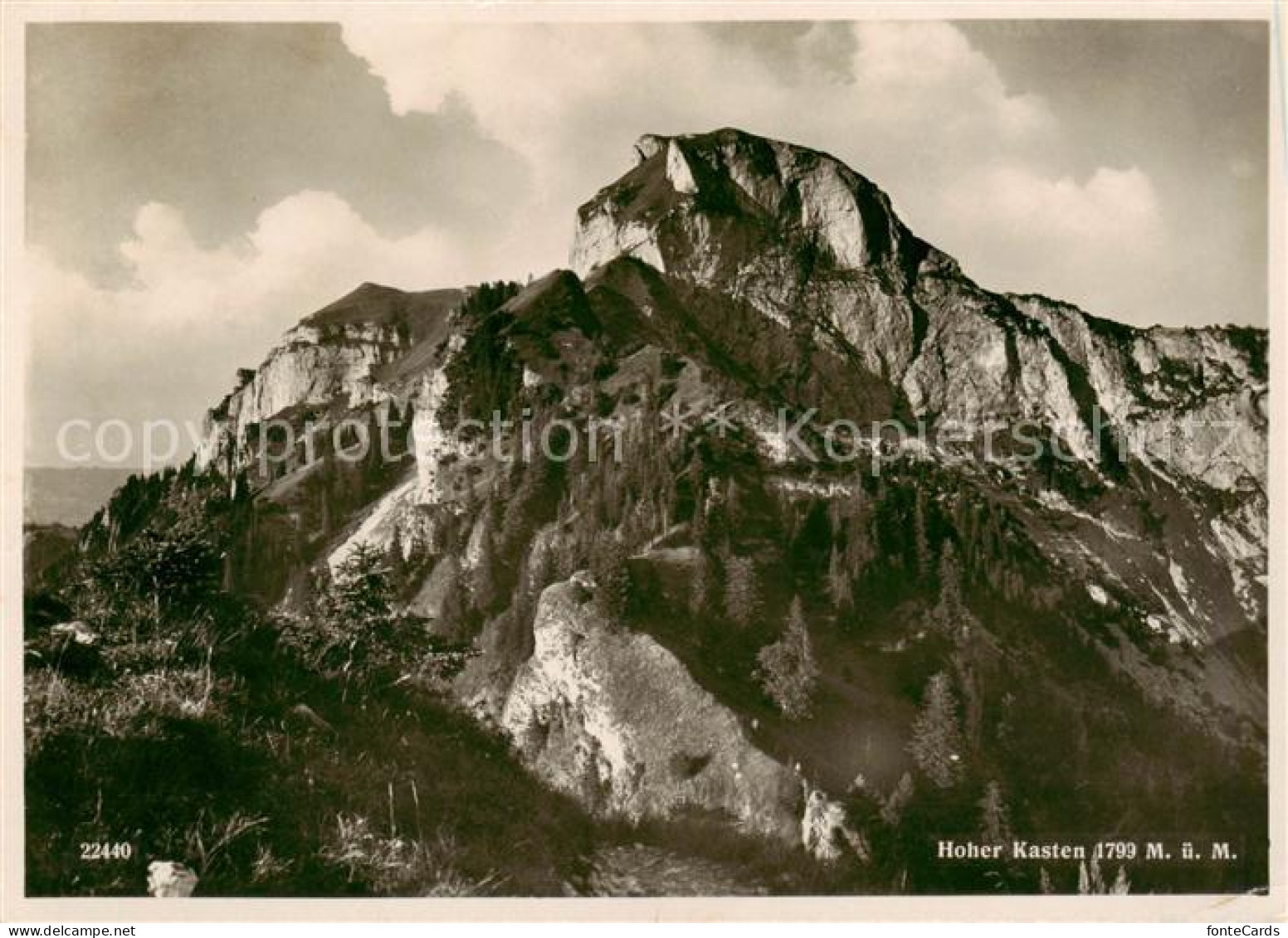 13842984 Hoher Kasten Hohenkasten 1799m IR Gipfelblick  - Autres & Non Classés