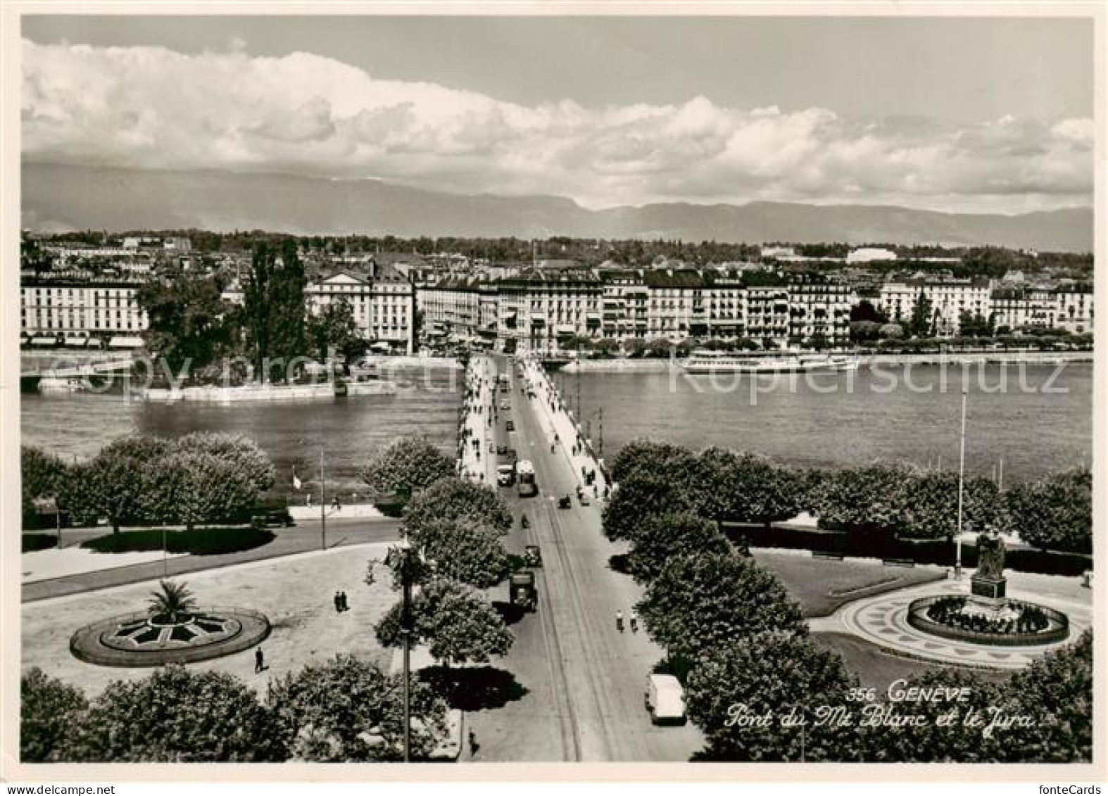 13842980 Geneve GE Pont Du Mt Blanc Et Le Jura Geneve GE - Sonstige & Ohne Zuordnung