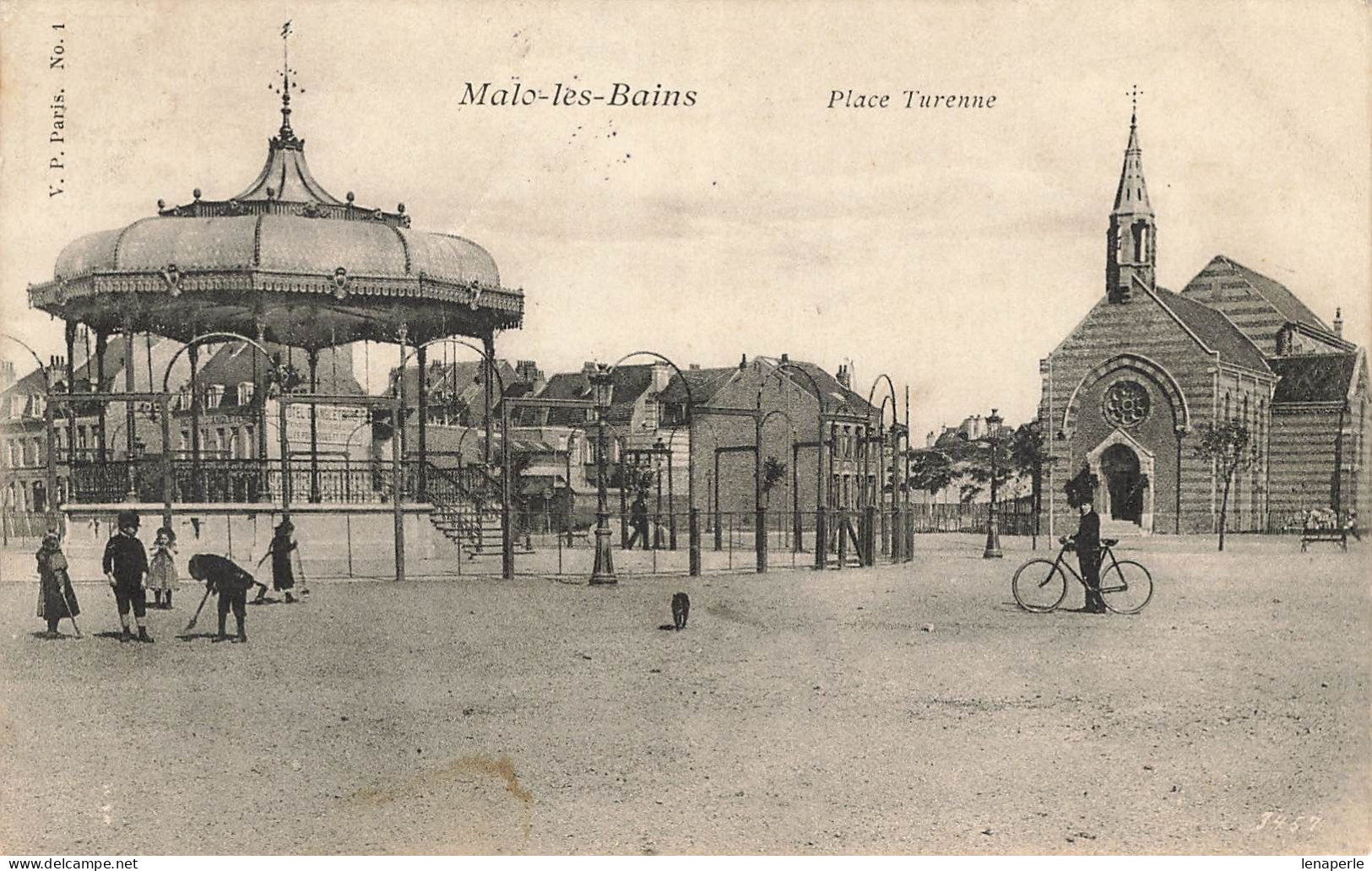 D7852 Malo Les Bains Place Turenne - Malo Les Bains