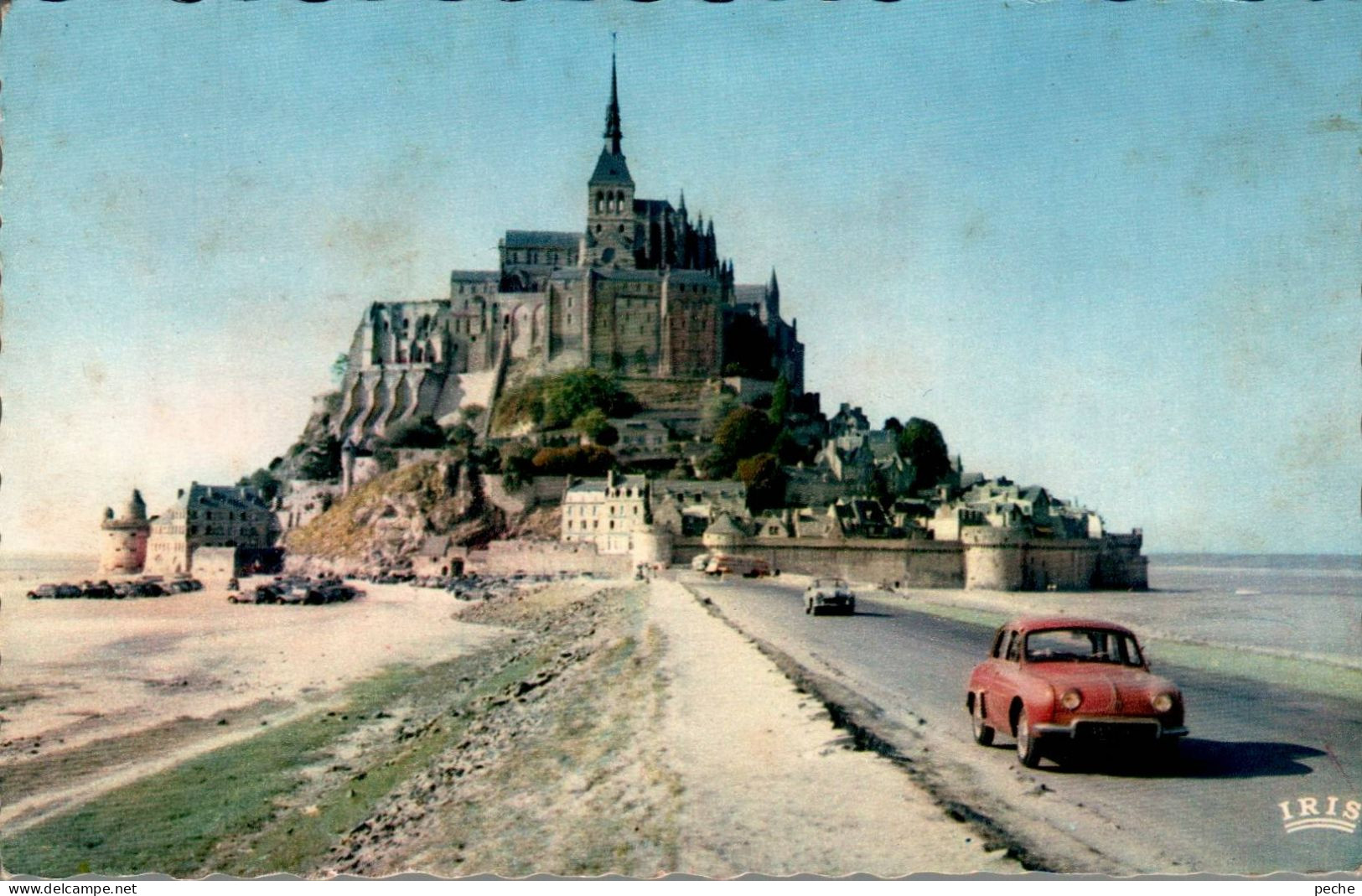 N°872 W -EMA Rouge -restauration Et Logement Camping Du Mont St Michel - Freistempel