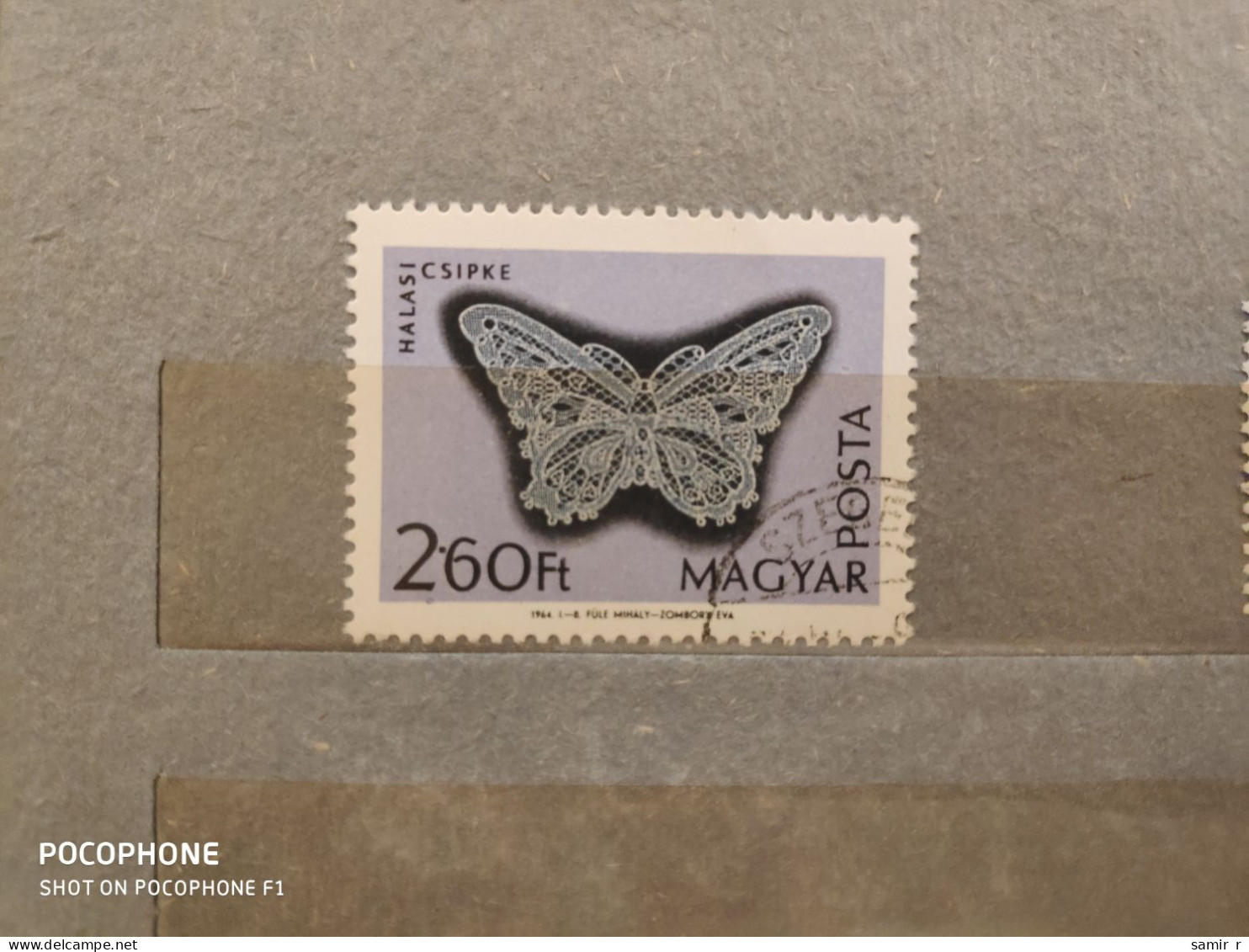 1964	Hungary	Butterflies (F91) - Gebraucht