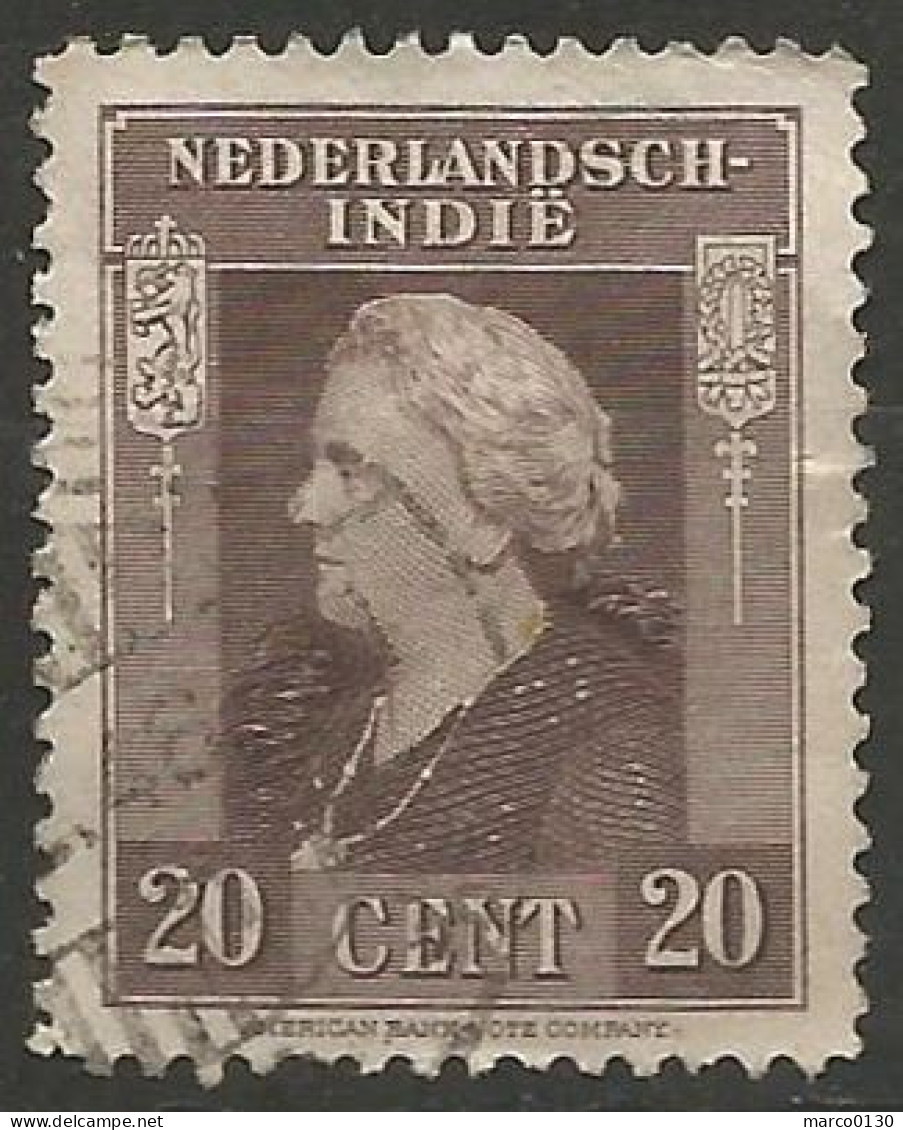 INDE NEERLANDAISE N° 293 OBLITERE - Niederländisch-Indien