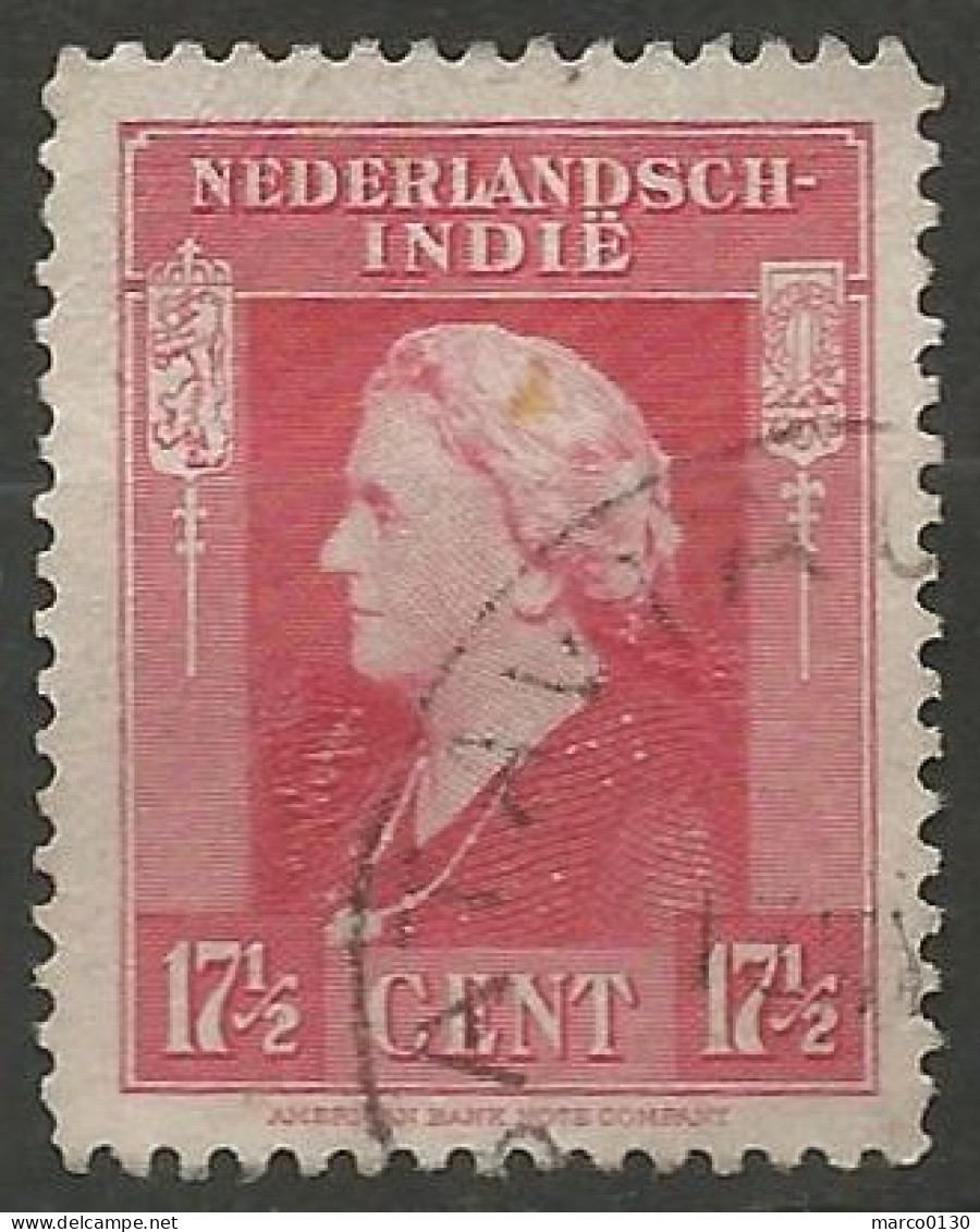 INDE NEERLANDAISE N° 292 OBLITERE - Netherlands Indies