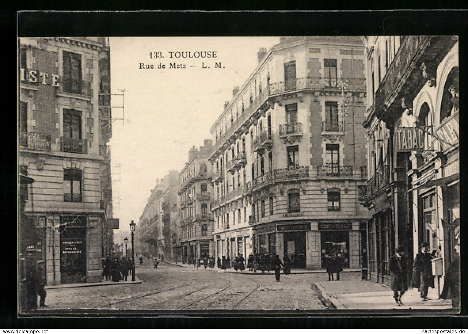 CPA Toulouse, Rue De Metz, Commerces  - Toulouse