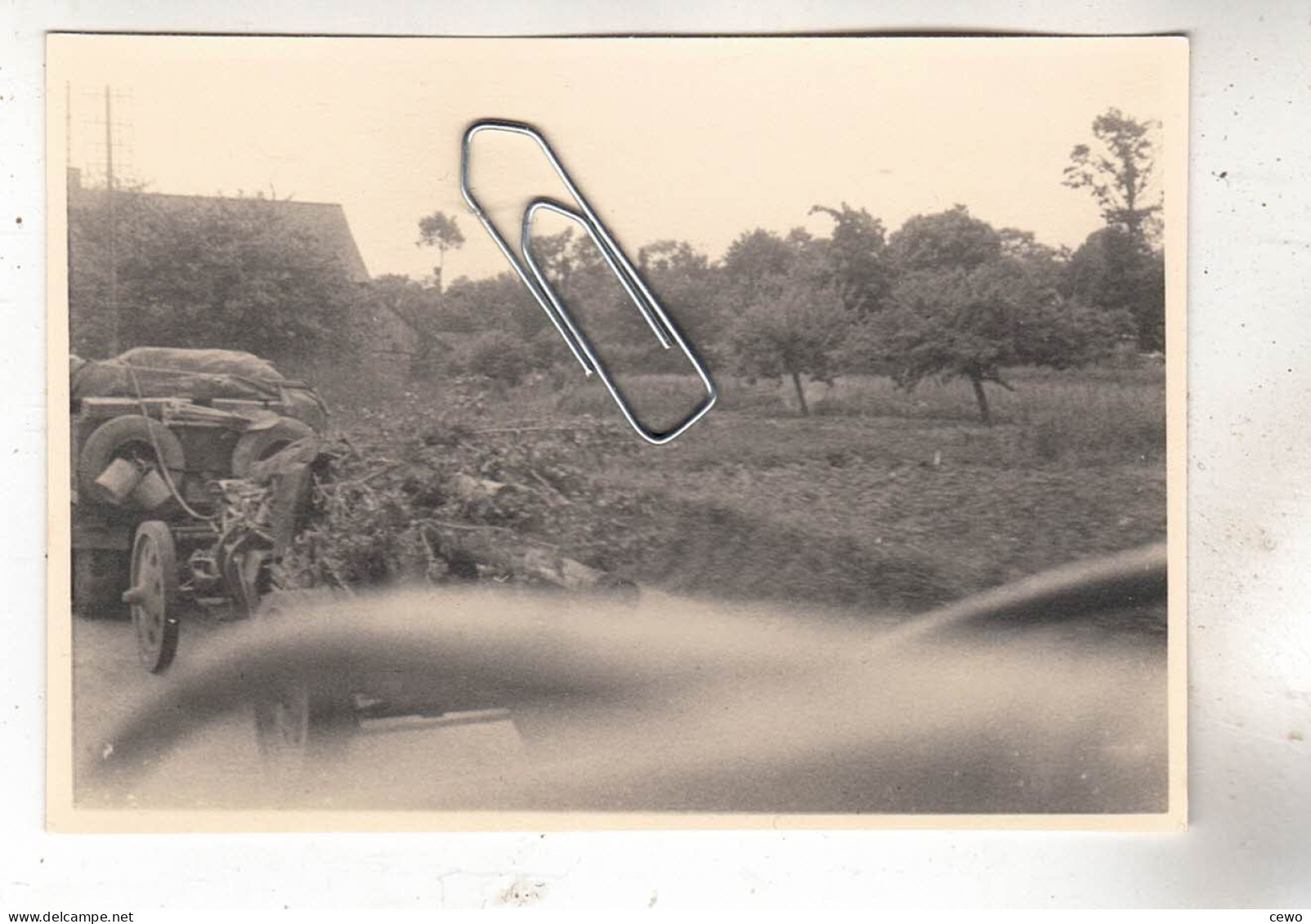 PHOTO CHAR TANK AVANCE ALLEMAND FRANCE 1940 - Guerra, Militares