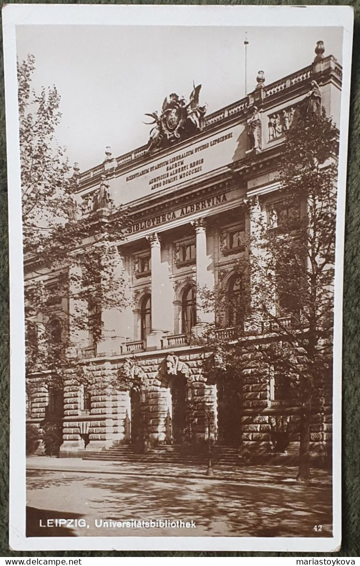 1930. Leipzig. Universitätsbibliothek. - Leipzig