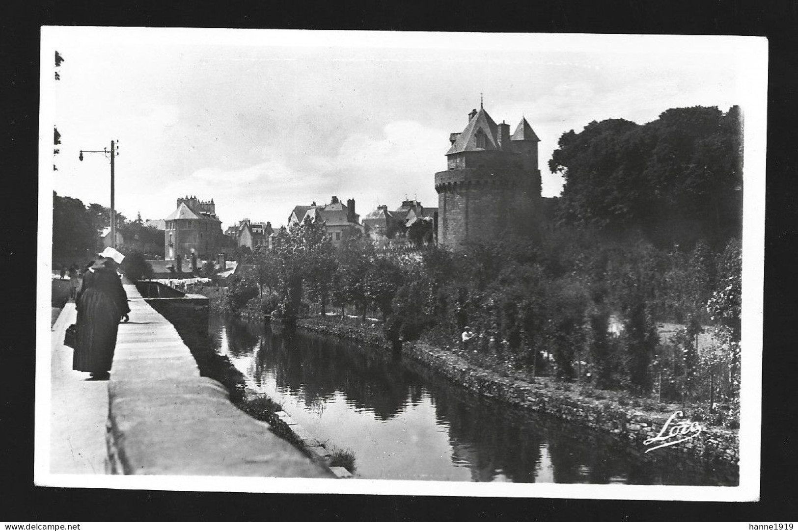 Vannes La Garenne Tour Du Connétable Et Remparts Photo Carte Morbihan France Htje - Vannes