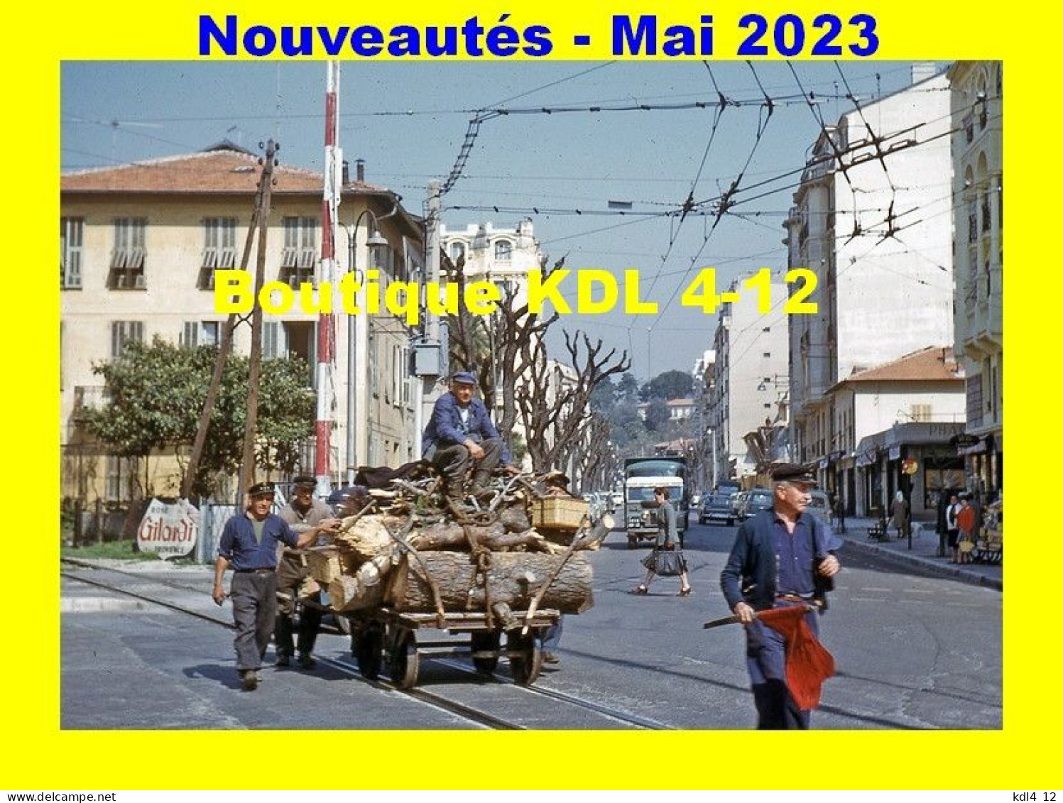 AL PR 16 - Les Cantonniers Poussant Un Wagonnet Chargé De Bois - NICE - Alpes Maritimes - CP - Other & Unclassified