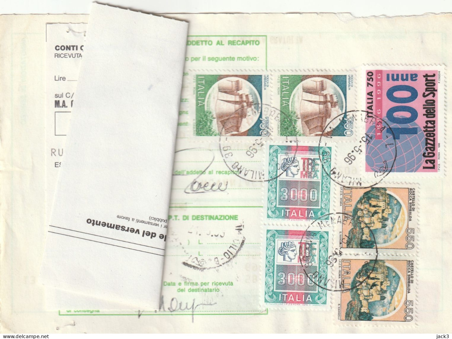 BOLLETTINO POSTALE -  ALB. - Postpaketten