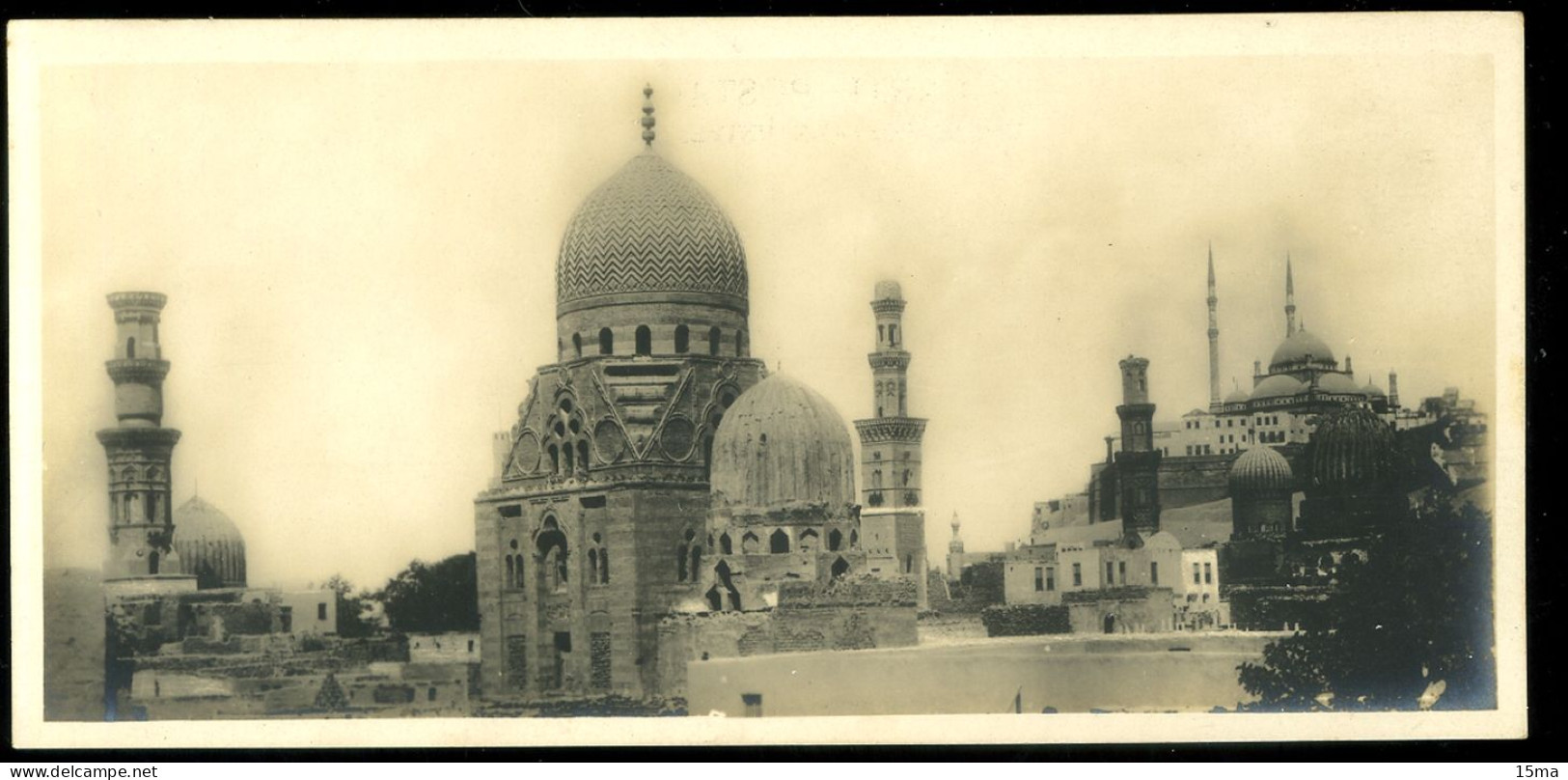 LE CAIRE Tombeaux Des Mamelouks Et Citadelle Format Réduit - Caïro