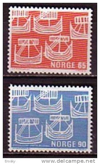 Q8053 - NORWAY NORVEGE Yv N°534/35 ** - Ungebraucht