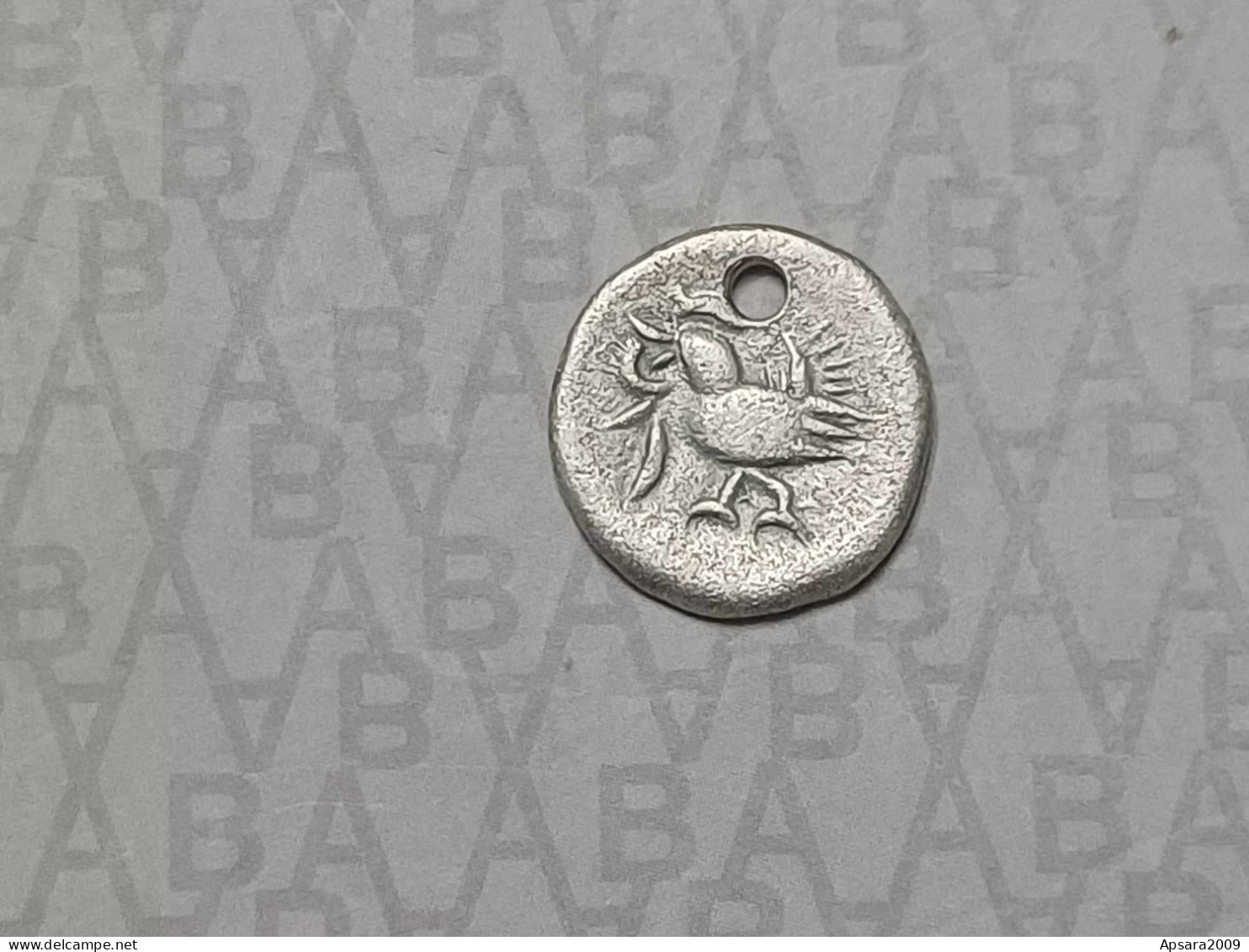 CAMBODGE / CAMBODIA/ Coin Silver Khmer Antique With Very High Silver Content - Cambodia