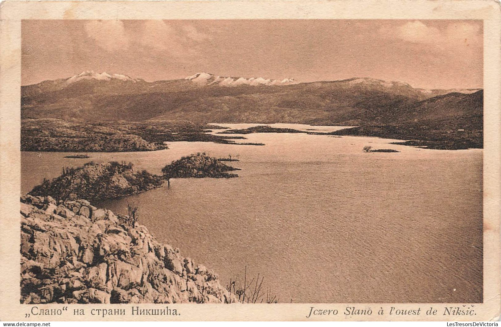 SLOVENIE - Jezero Slano à L'Ouest De Niksic - Carte Postale Ancienne - Eslovenia