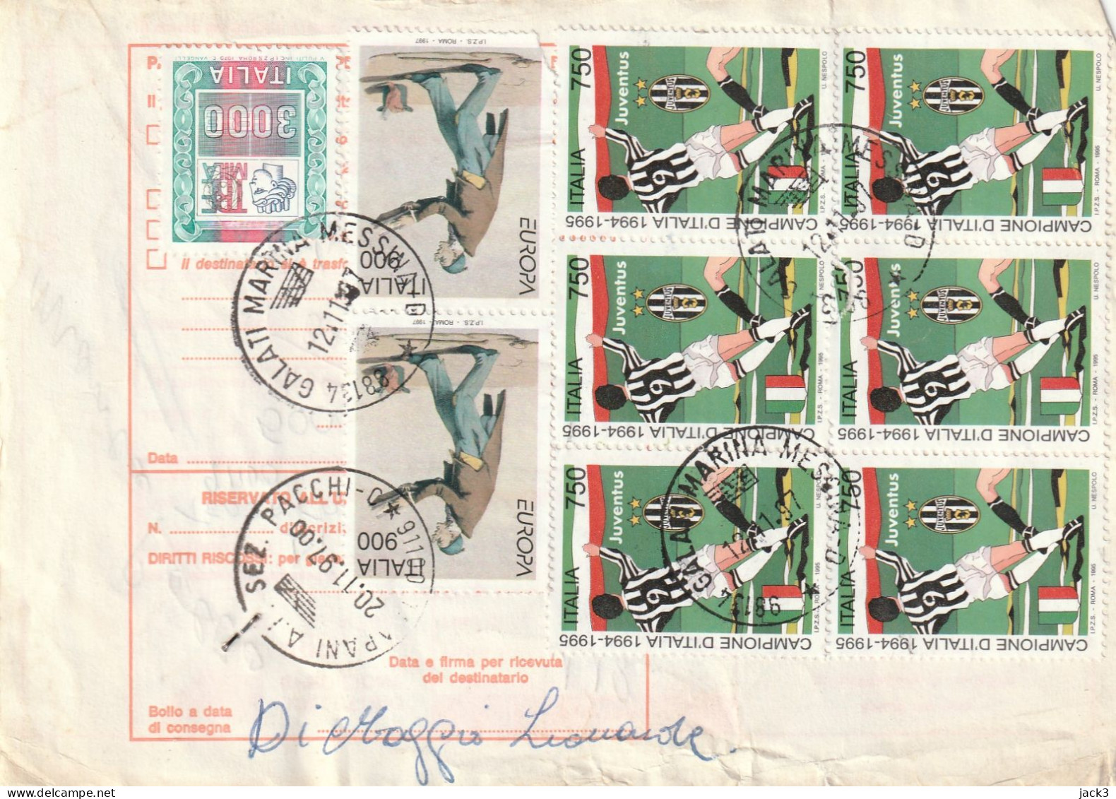 BOLLETTINO POSTALE -  ALB. - Postal Parcels