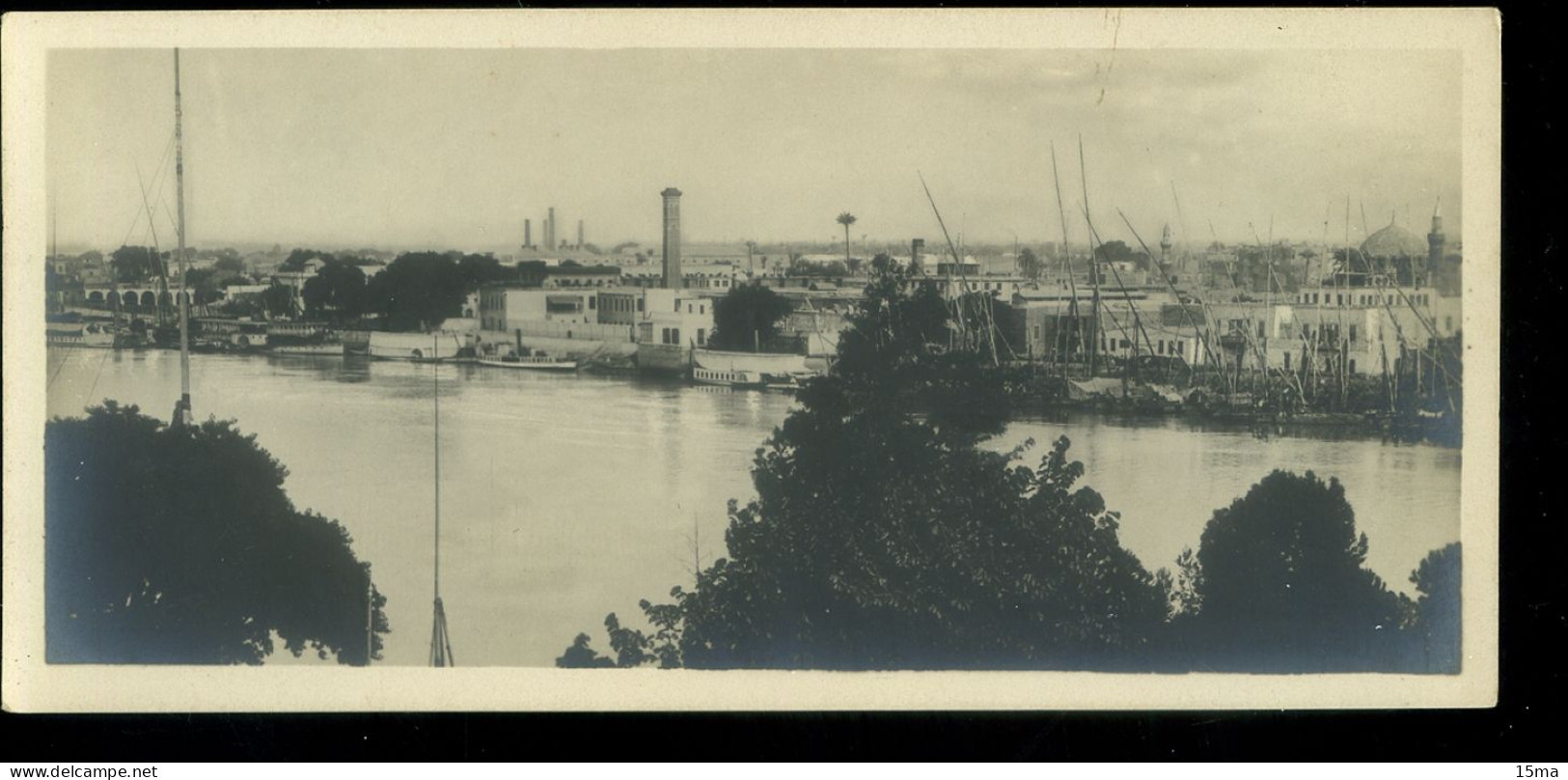 LE CAIIRE Vue Panoramique De Boulak CAIRO Panoramic View Of Scortsis Format Réduit - Cairo