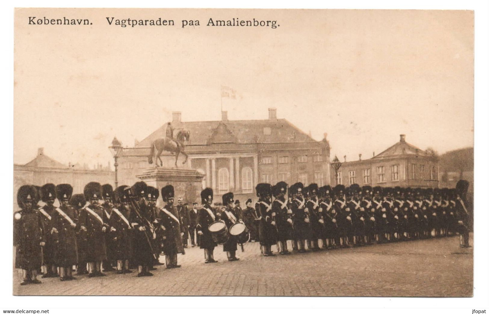 DANEMARK - KOBENHAVN Vagtparaden Paa Amalienborg - Denmark