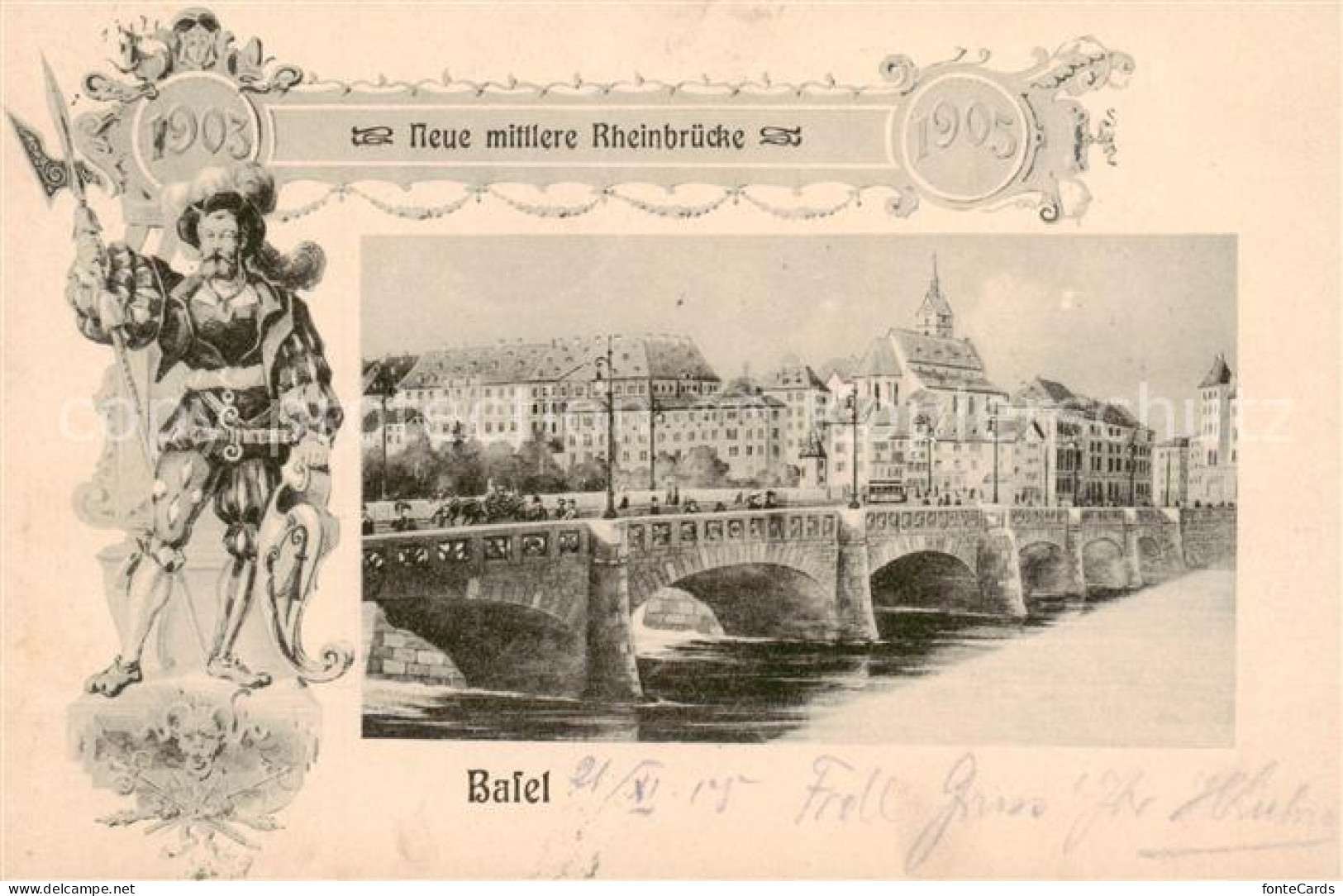 13831664 Basel BS Neue Mittlere Rheinbruecke Basel BS - Other & Unclassified