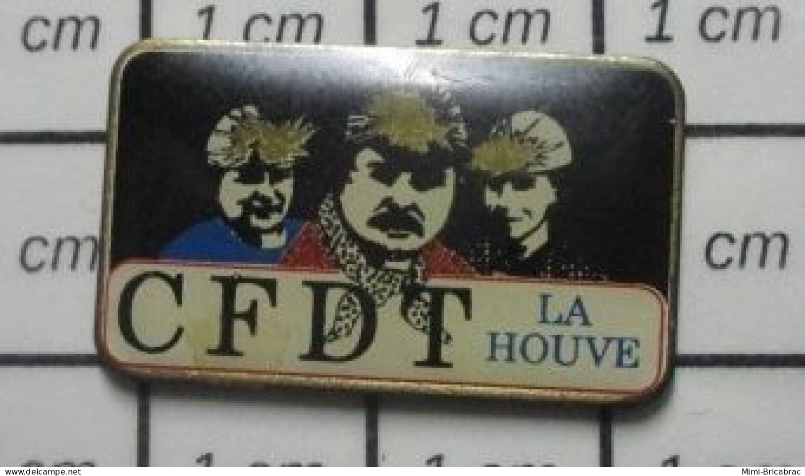 1618c Pin's Pins / Beau Et Rare / ASSOCIATIONS / LA HOUVE SYNDICAT CFDT - Associazioni