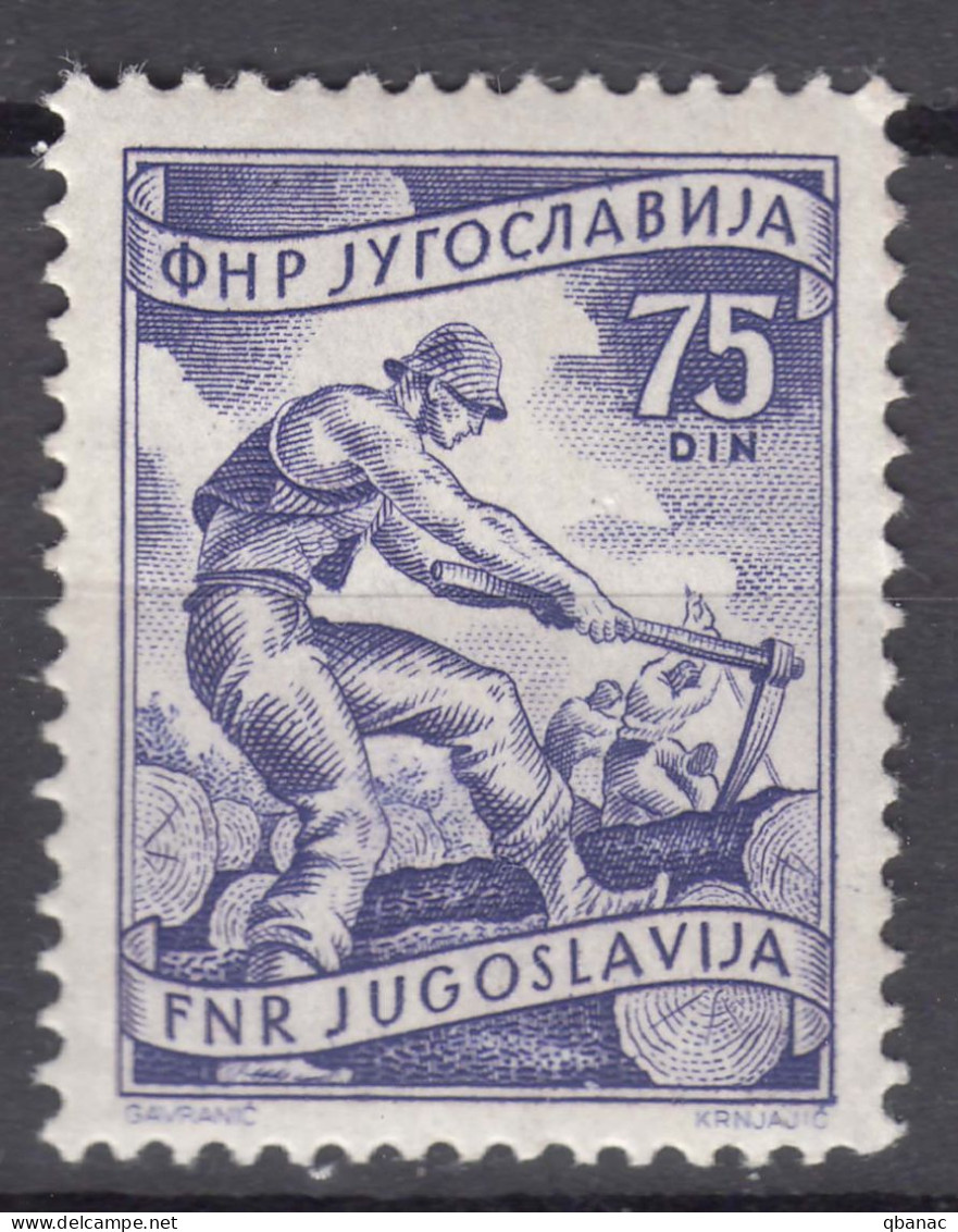 Yugoslavia Republic 1951 Mi#687 A Mint Hinged - Unused Stamps