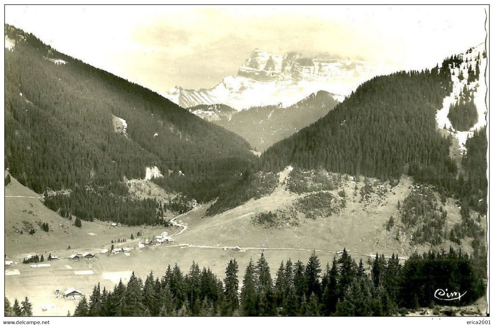 Autres & Non Classés. Chatel Vonnes. Le Village Au Col Des Morgins. - Autres & Non Classés