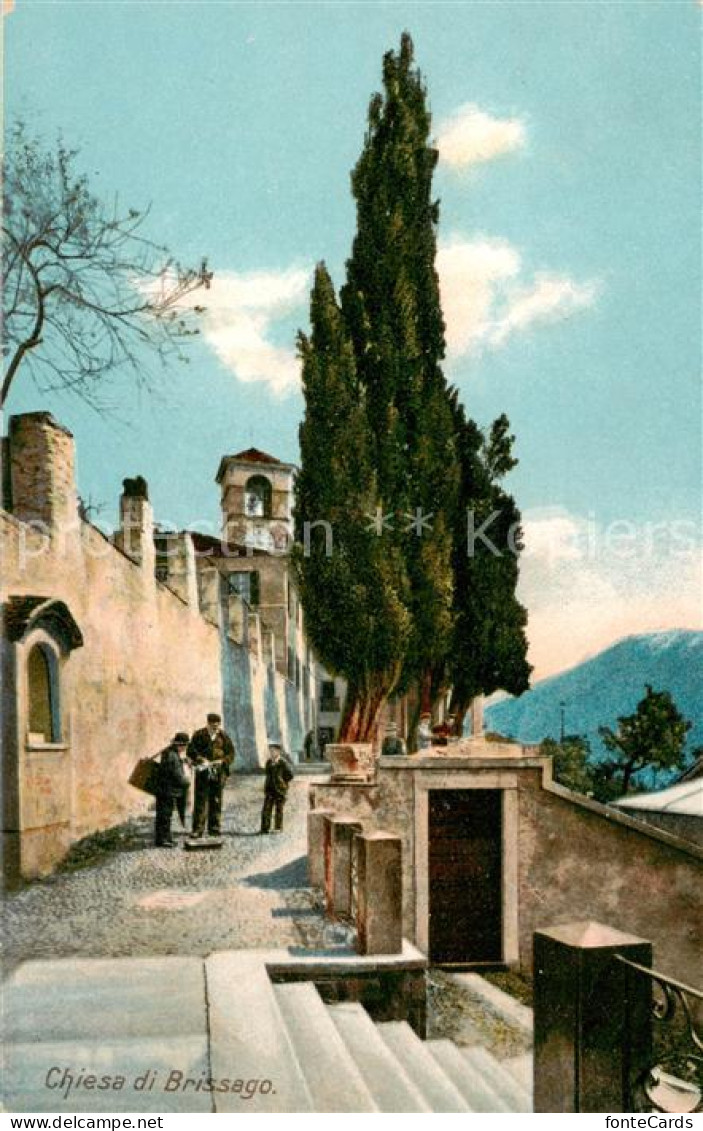 13831313 Brissago Lago Maggiore TI Chiesa  - Autres & Non Classés