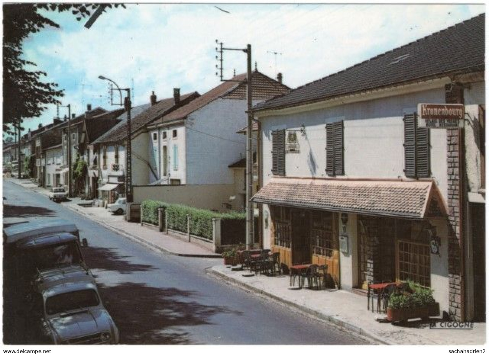 88. Gf. MONTHUREUX-SUR-SAONE. Rue Général Leclerc. Relais Des Vosges. 11 - Monthureux Sur Saone