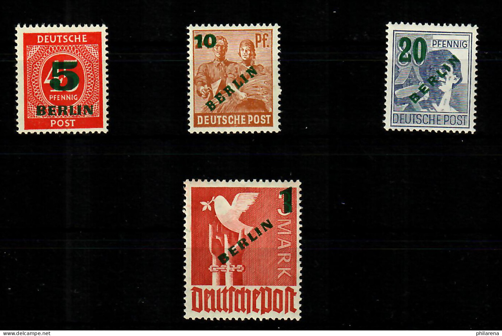 Berlin: MiNr. 64-67, Postfrisch, ** - Ungebraucht