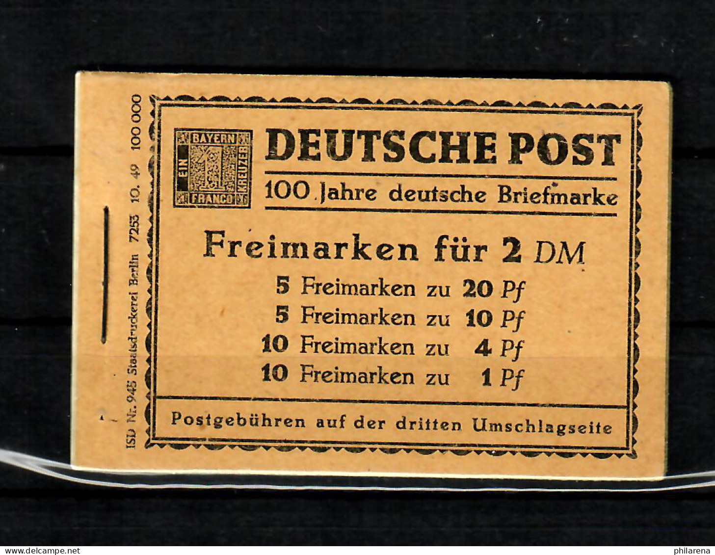 Berlin: MiNr. MH 1 H, Postfrisch, ** - Unused Stamps