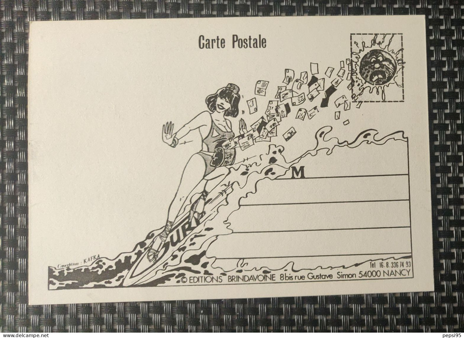 (CPI03) Carte Postale CARTO ACTUA B D N° 82517bis - 1982 - S. MOGERE - Nous Sommes Dans Le Pétrin - Cómics