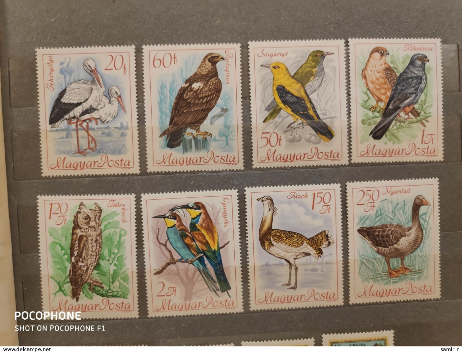 1973	Hungary	Birds (F91) - Nuevos