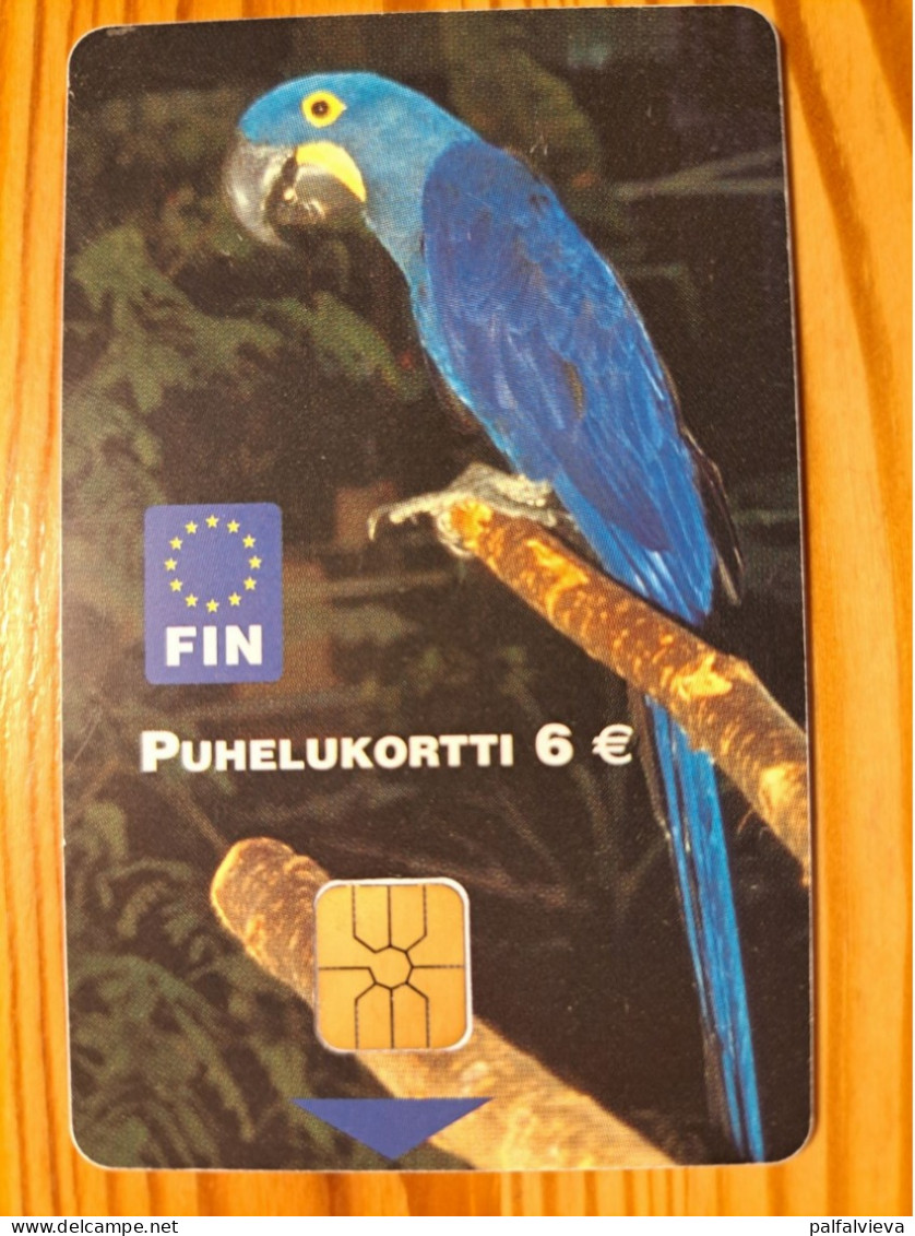 Phonecard Finland - Zoo, Bird, Parrot - Finland