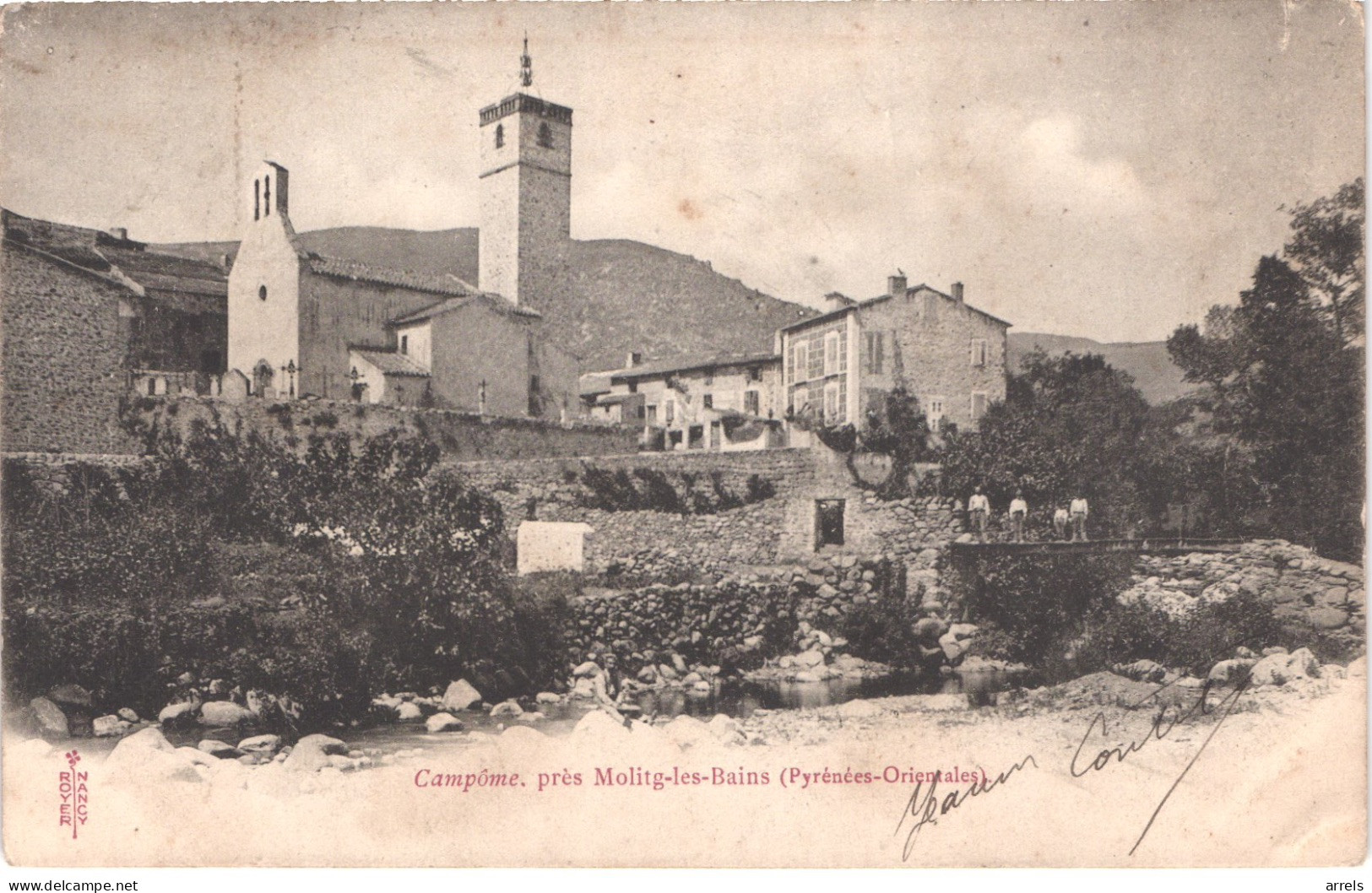 FR66 CAMPOME - Royer - Précurseur - Près De MOLITG - Le Village - Animée - Belle - Otros & Sin Clasificación