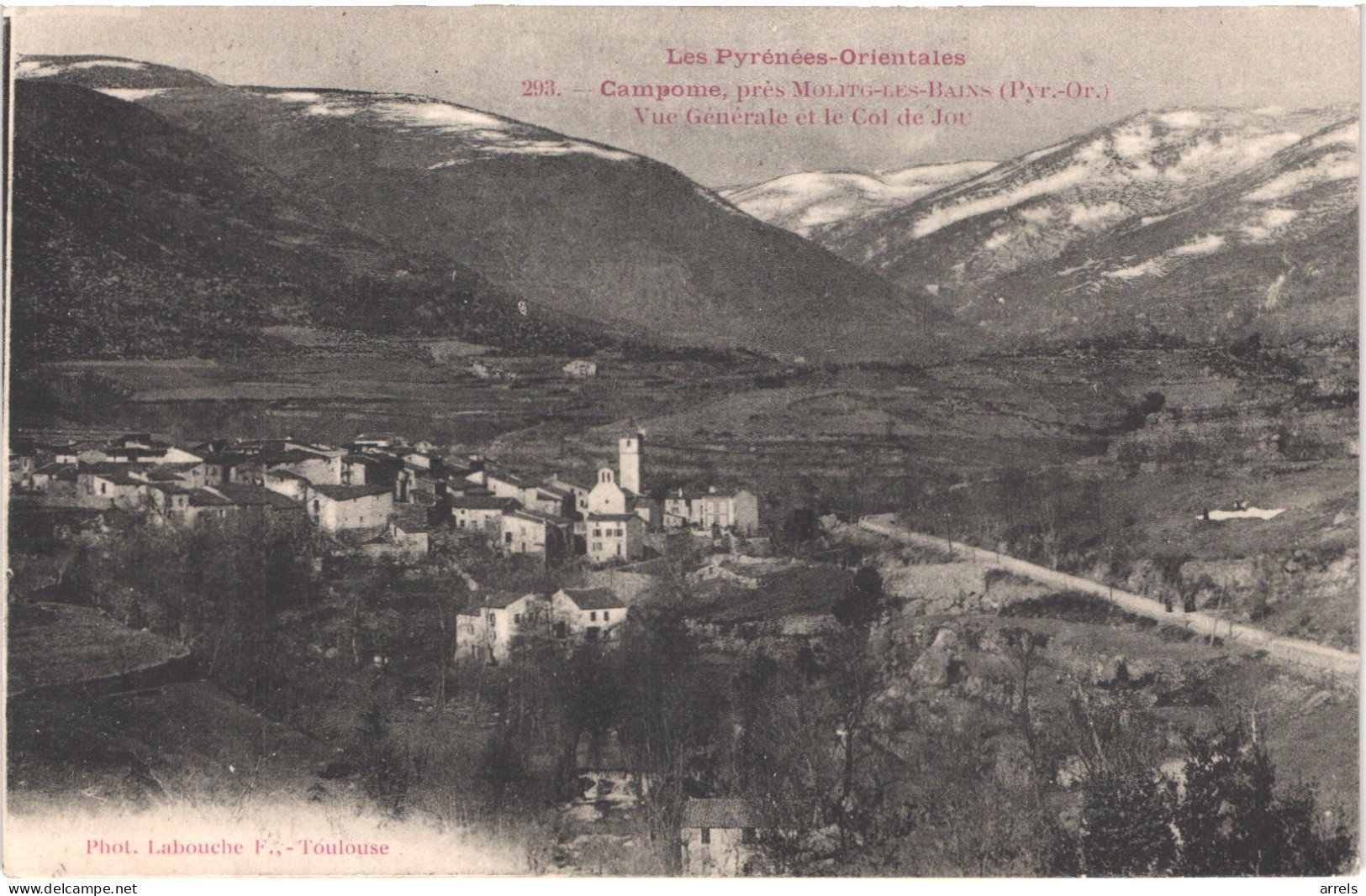 FR66 CAMPOME - Labouche 293 - Vue Générale Et Col De Jou - Belle - Otros & Sin Clasificación