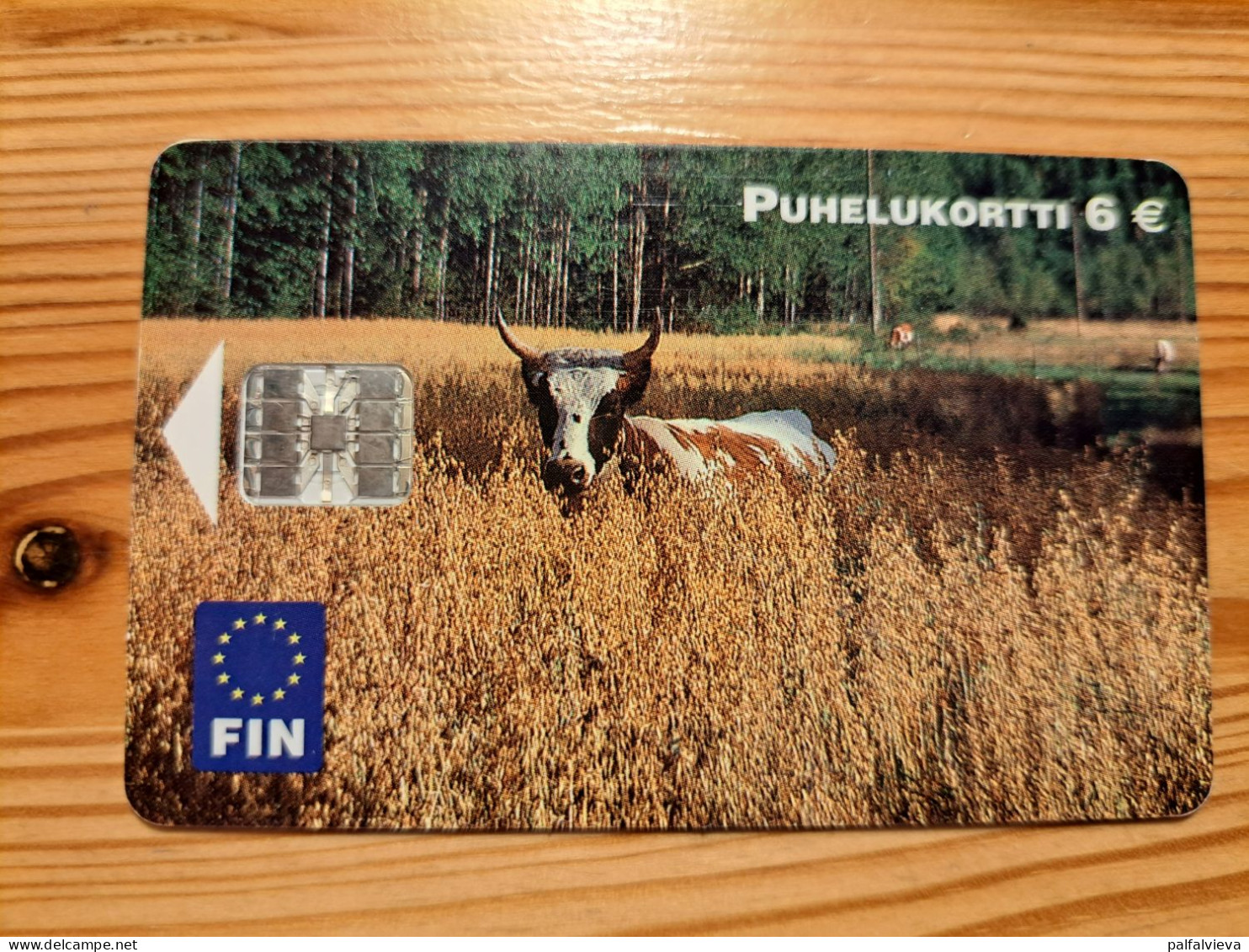 Phonecard Finland - Cow - Finland