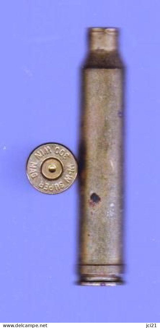 Douille/Cartouche NEUTRALISEE " W-W SUPER 300 WIN MAG " Winchester Magnum _M359 - Decotatieve Wapens