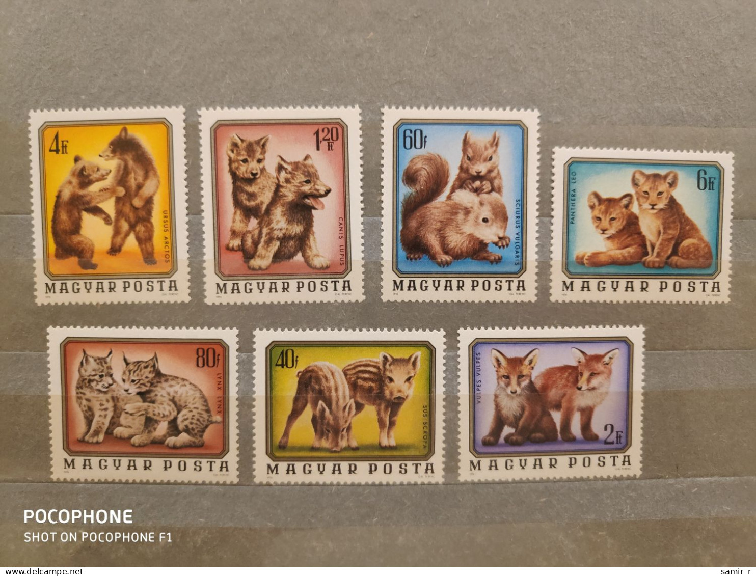 1976	Hungary	Animals (F91) - Nuevos