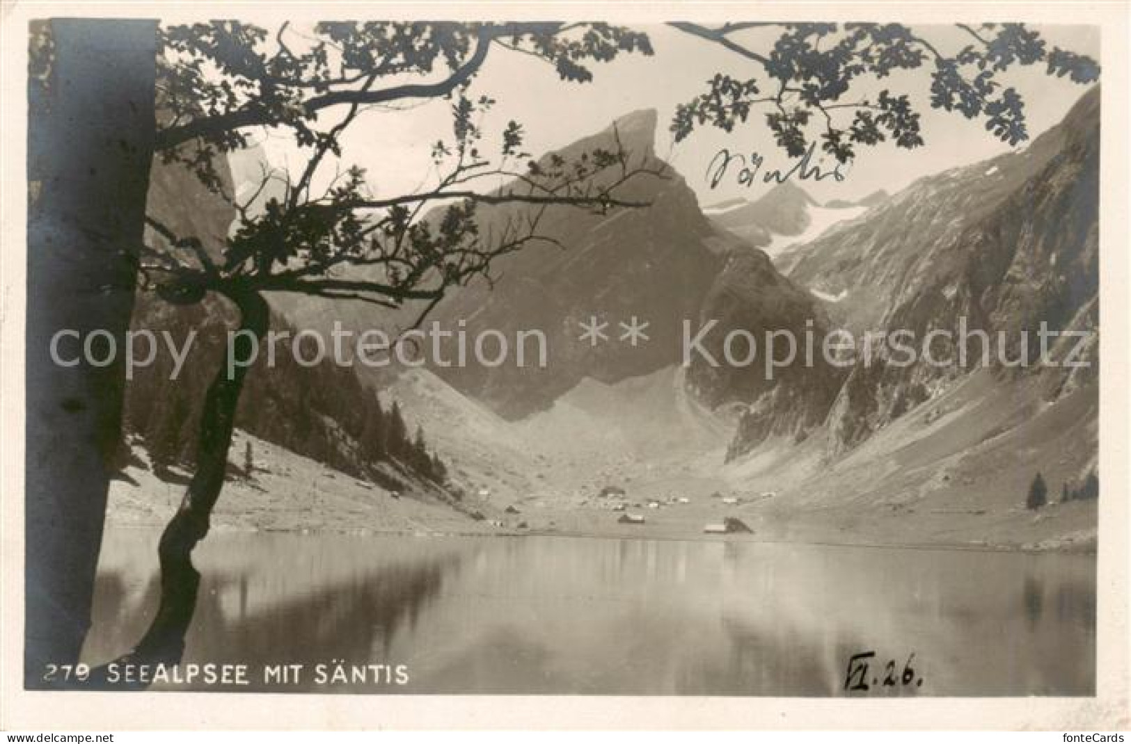 13828504 Seealpsee Saentis IR Panorama  - Autres & Non Classés