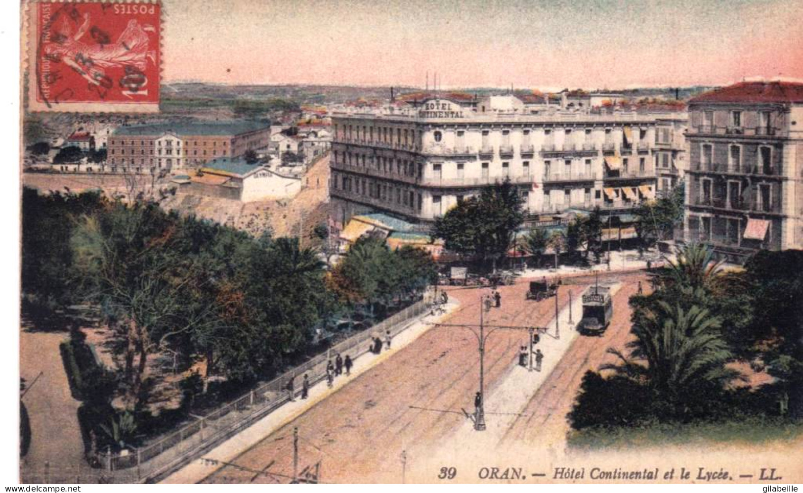 Algerie -  ORAN - Hotel Continental Et Le Lycée - Oran