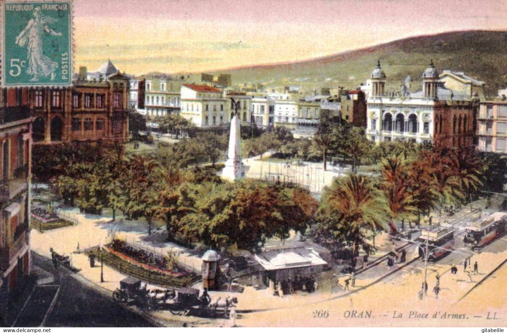 Algerie -  ORAN -  La Place D'armes - Oran