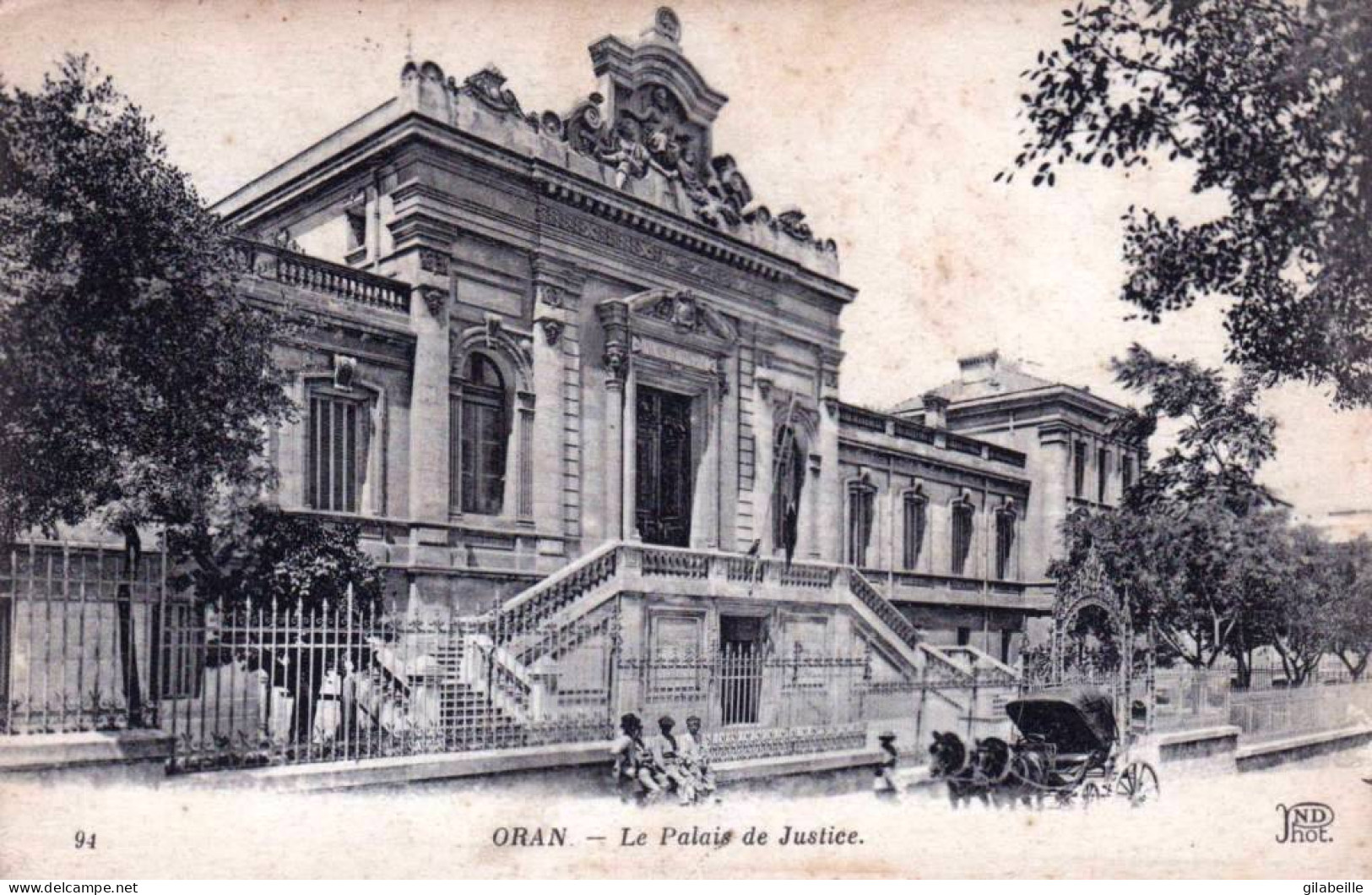 Algerie -  ORAN -  Le Palais De Justice - Oran