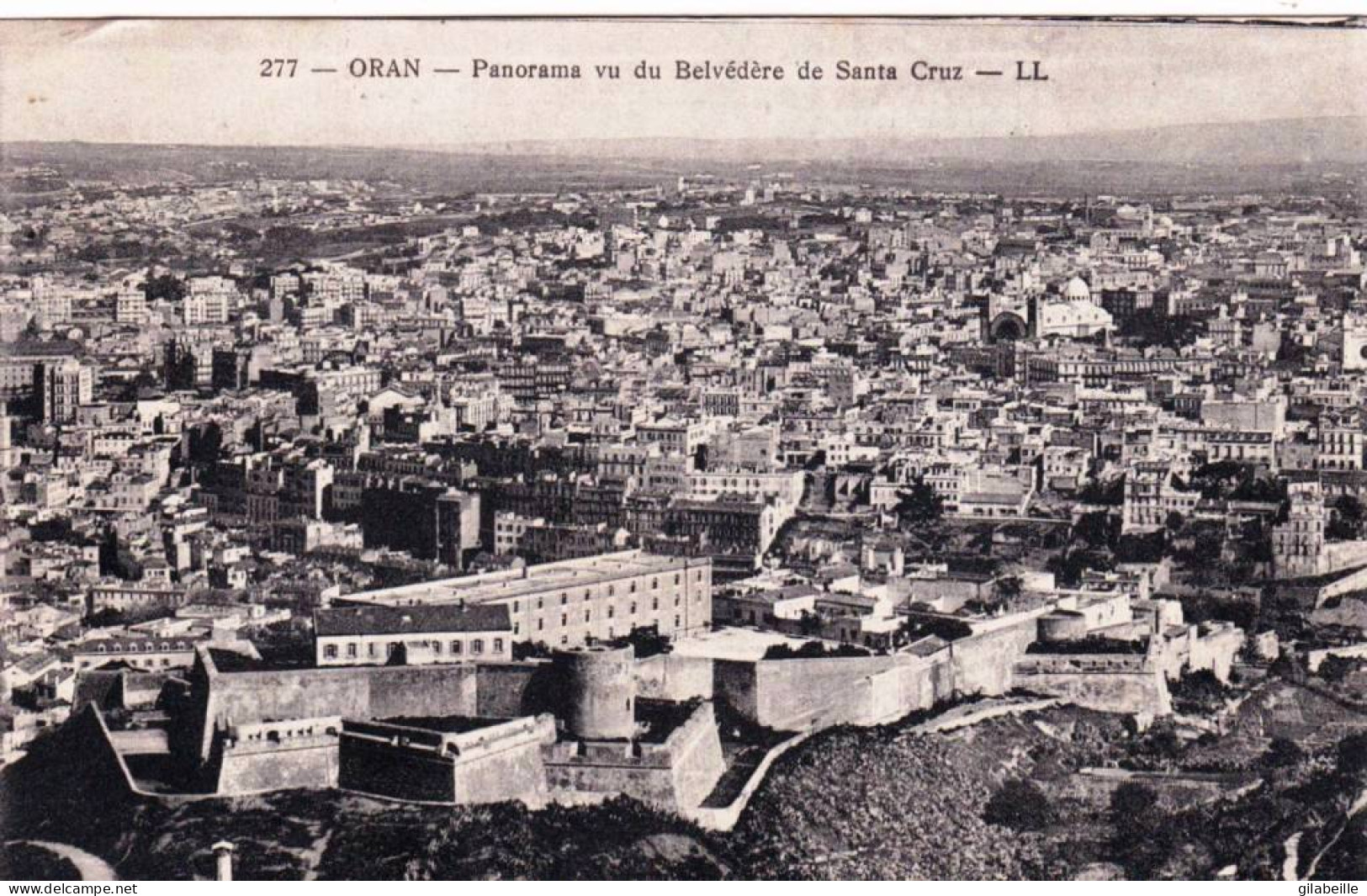 Algerie - ORAN -  Panorama Vu Du Belvedere De Santa Cruz - Oran