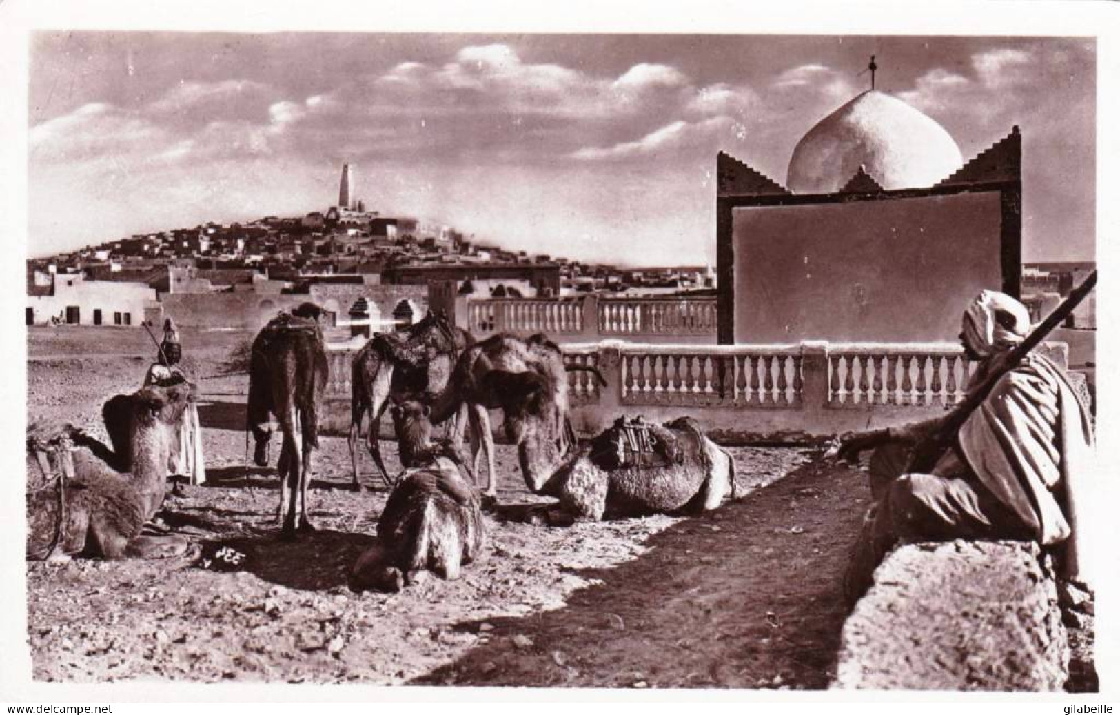 Algerie - GHARDAIA - Caravane Pres Du Marabout Du Cimetiere - Ghardaïa