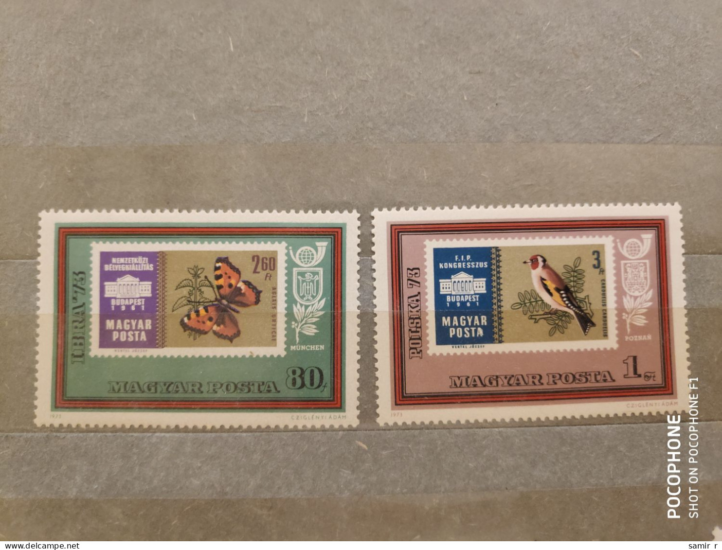 1973	Hungary	Birds (F91) - Unused Stamps