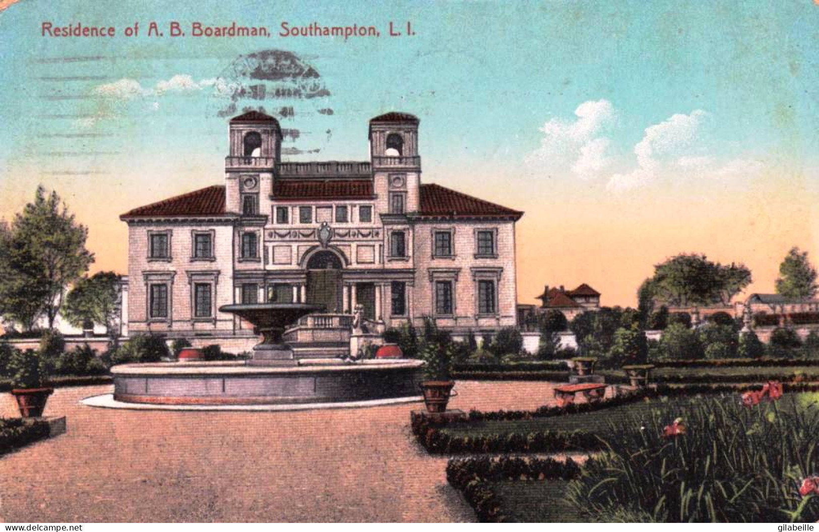 U.K - SOUTHAMPTON - Residence Of A.B. Boardman - Southampton